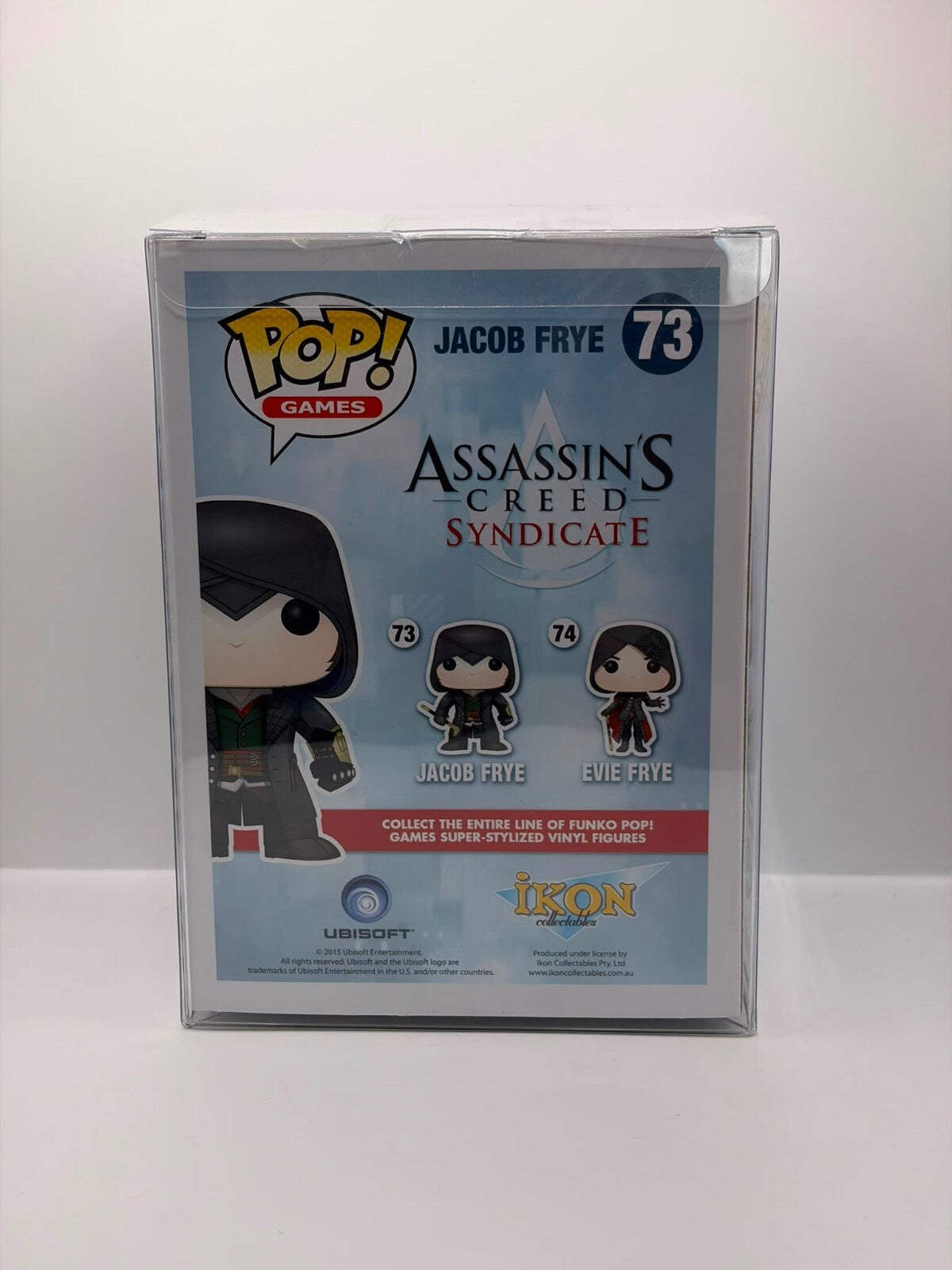 Funko Pop! Games Assassin's Creed Syndicate Jacob Frye Vinyl Figure #73 Signed