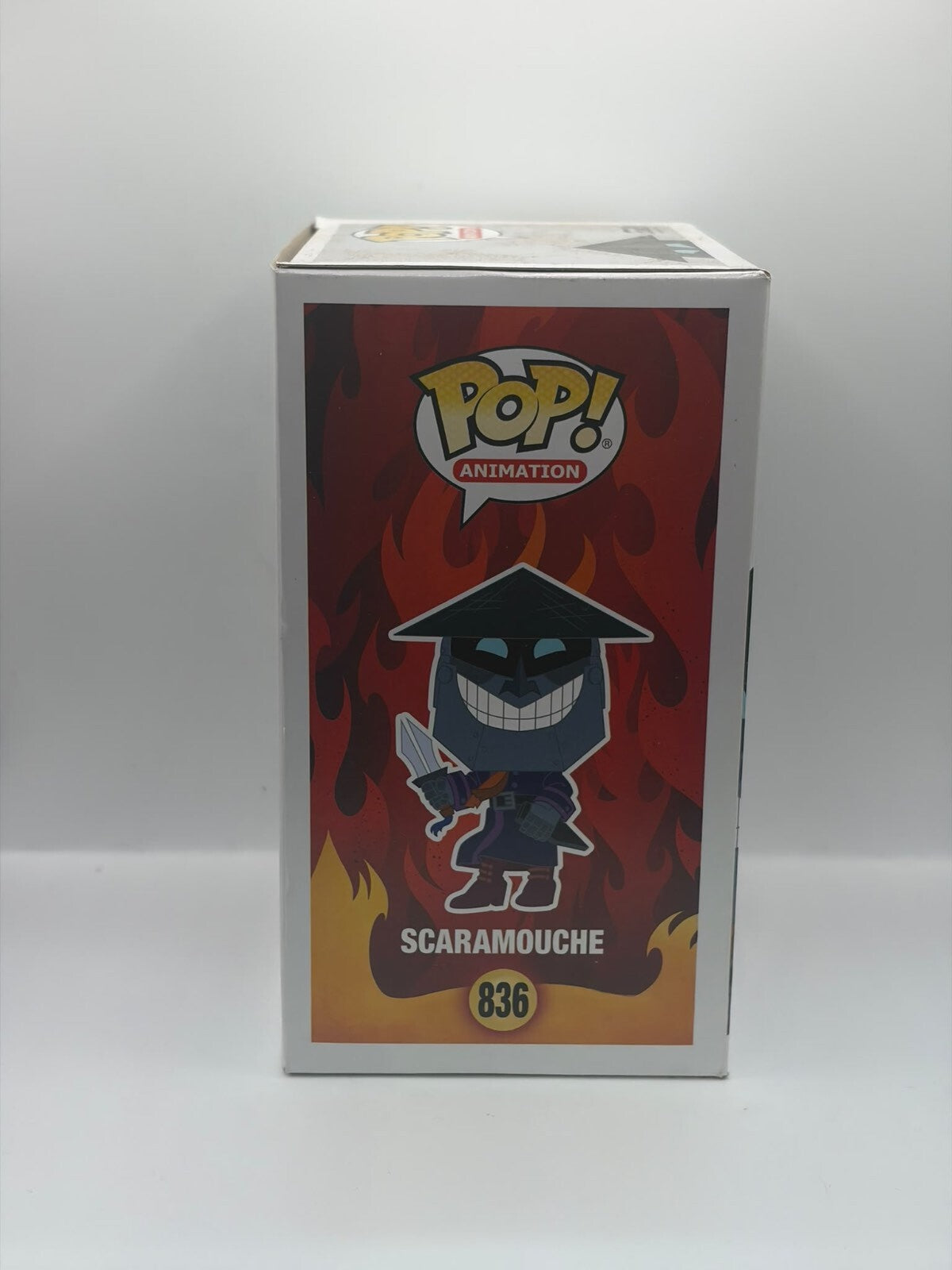 Funko Pop! Animation Samurai Jack Scaramouche Vinyl Figure #836 Limited Edition Exclusive