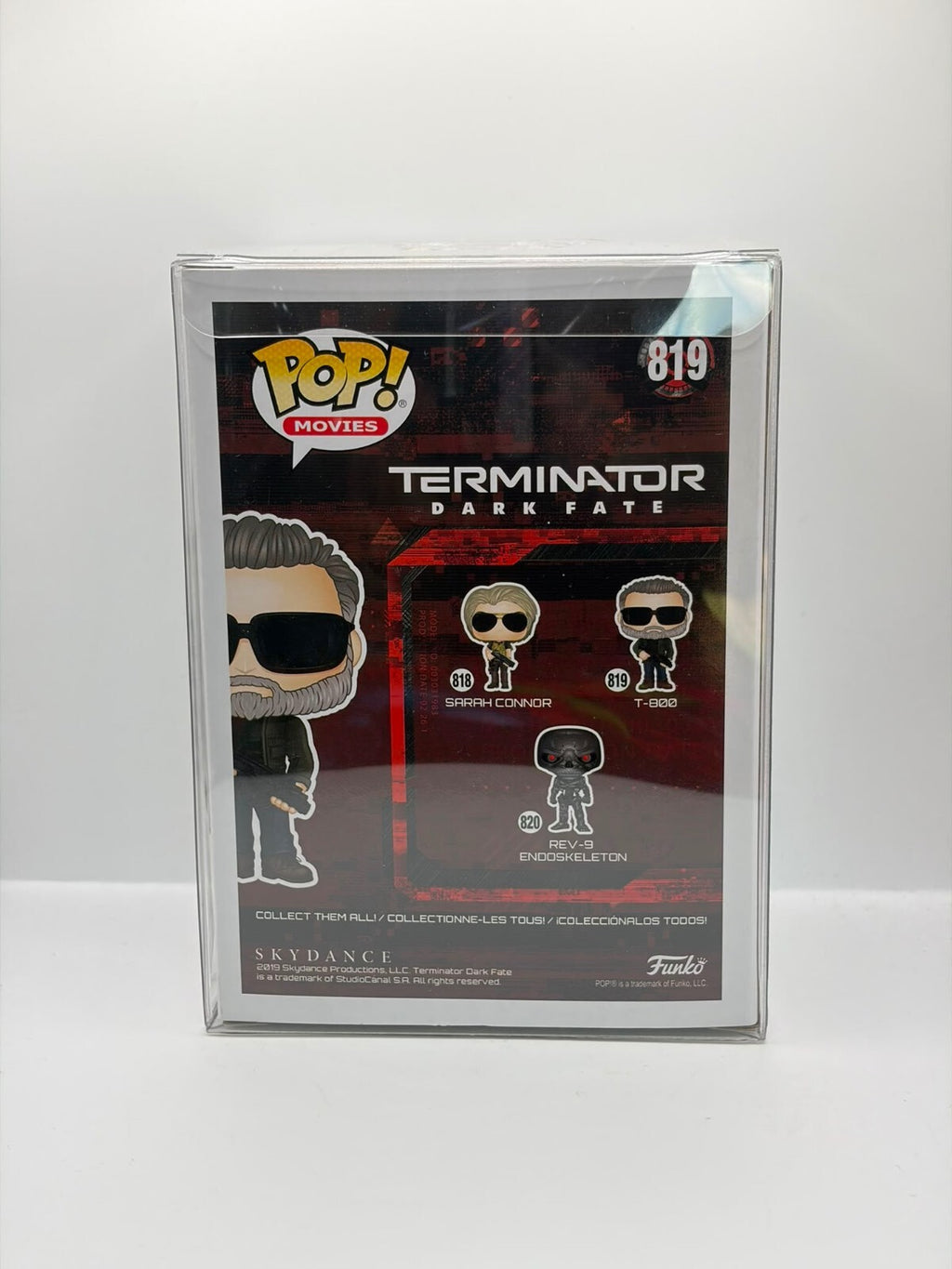 Funko Pop! Movies Terminator Dark Fate T-800 Vinyl Figure #819