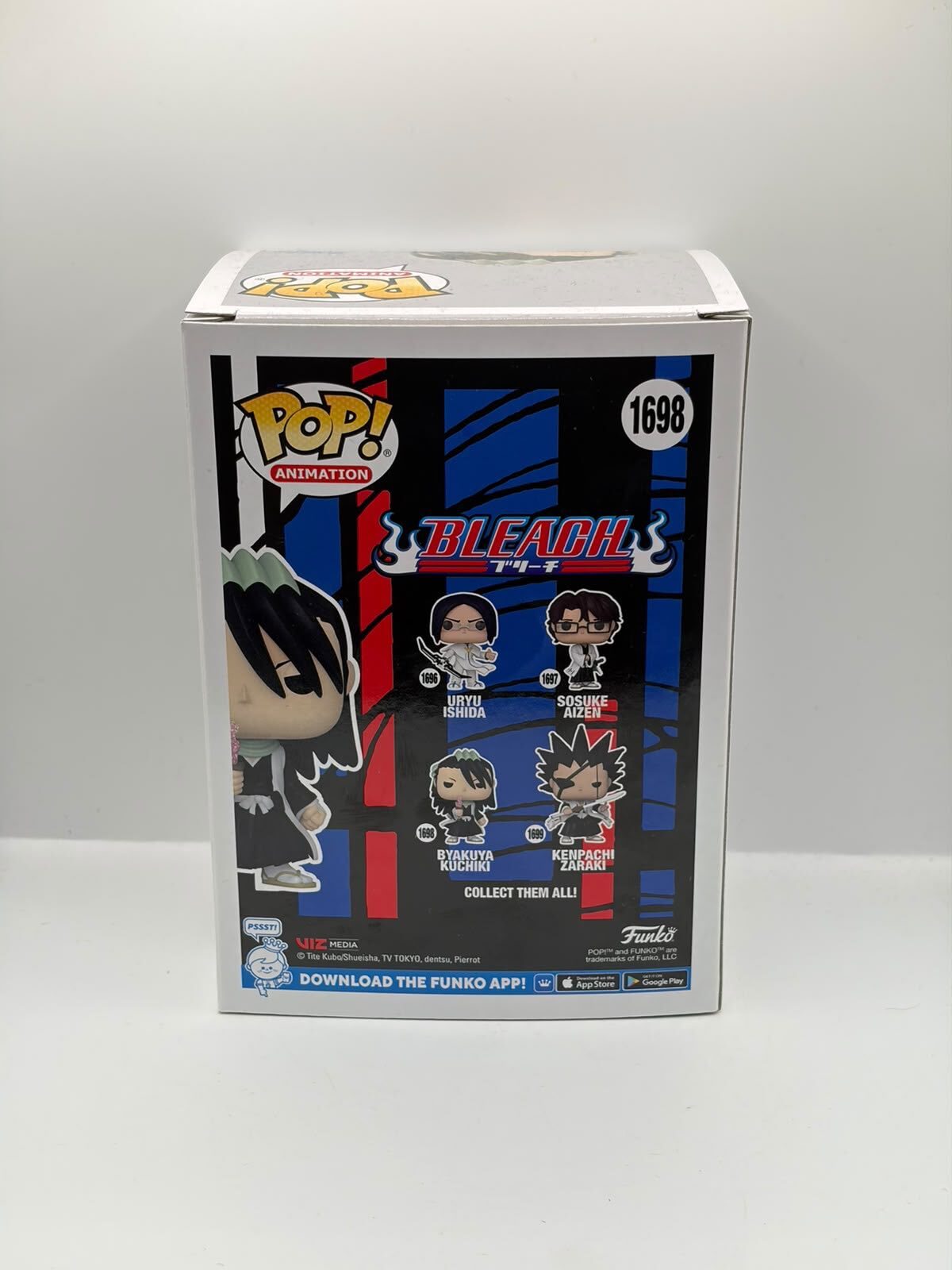 Funko POP! Animation Bleach Byakuya Kuchiki #1698 Vinyl Figure