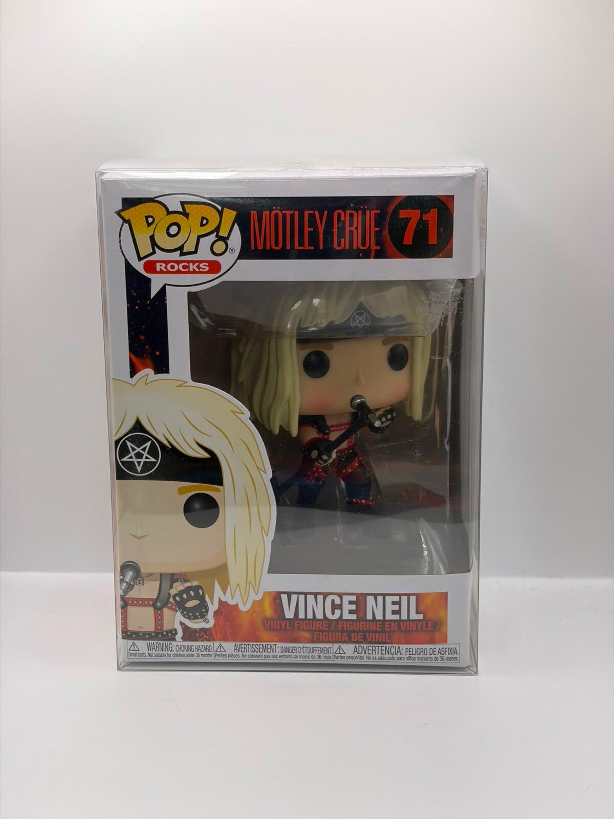 Funko Pop! Rocks Motley Crue Vince Neil Vinyl Figure #71