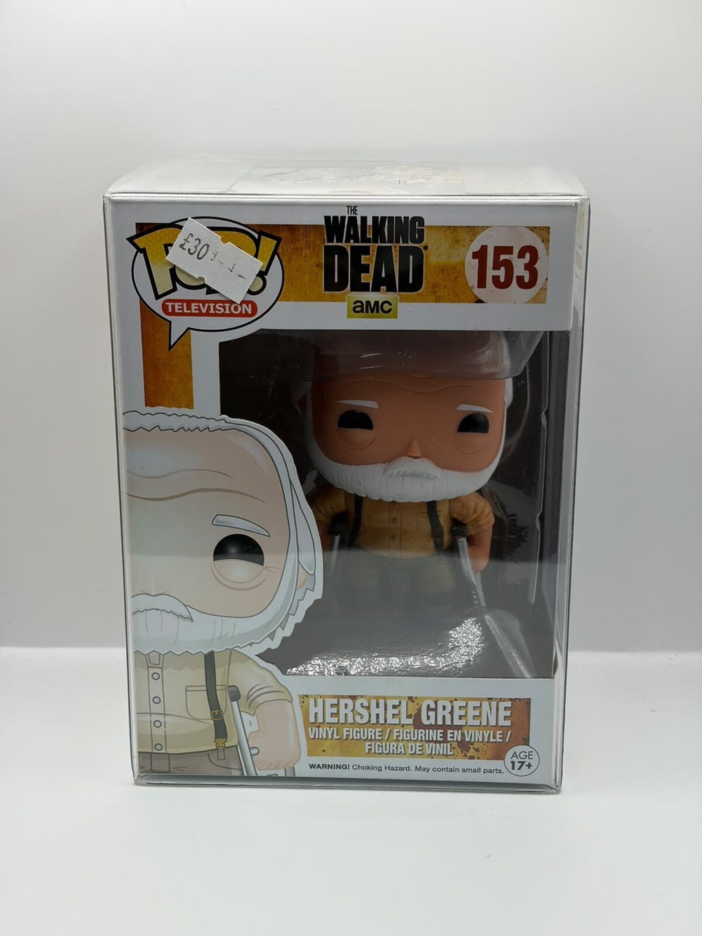 Funko Pop! Television The Walking Dead Hershel Greene #153 Vinyl Figure