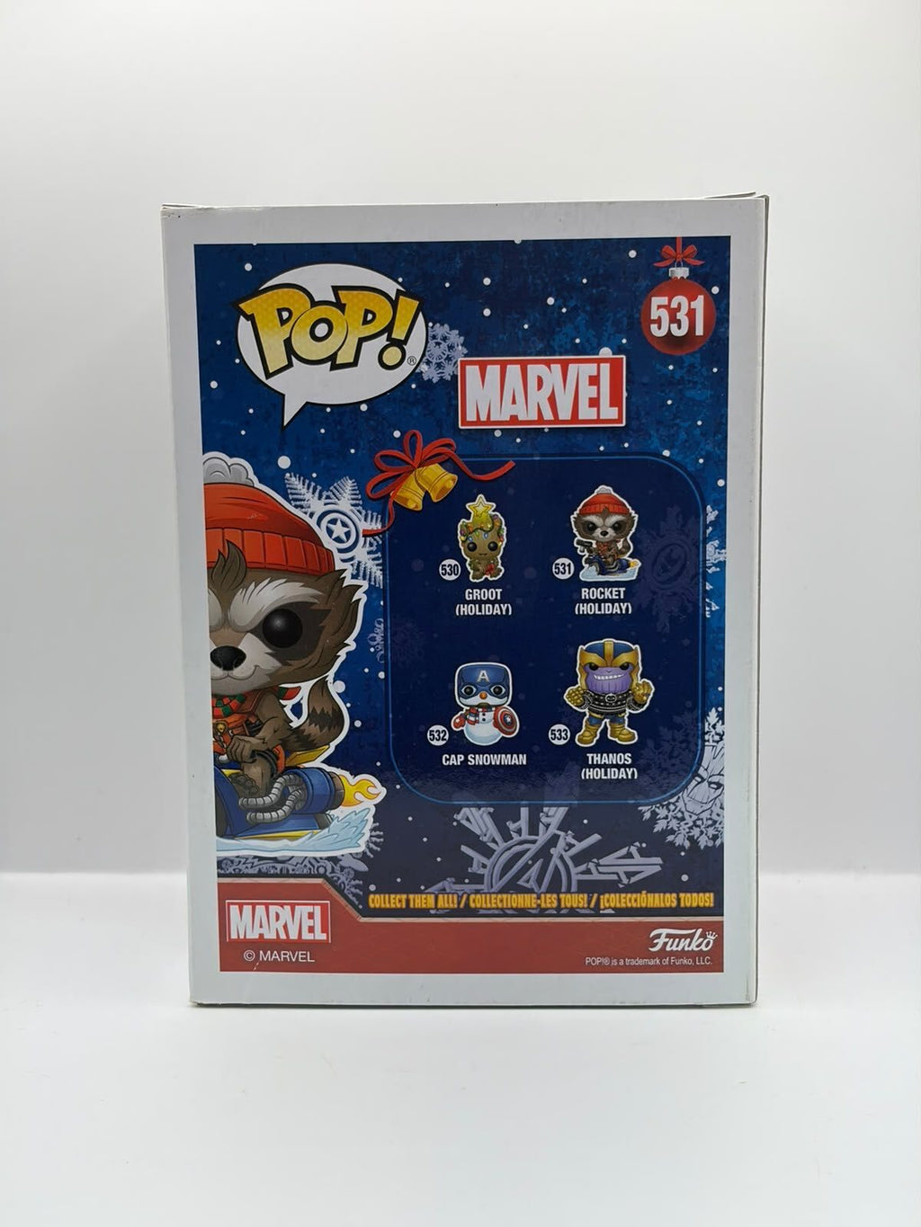 Funko Pop! Marvel Rocket (Holiday) #531 Collectible Figurine