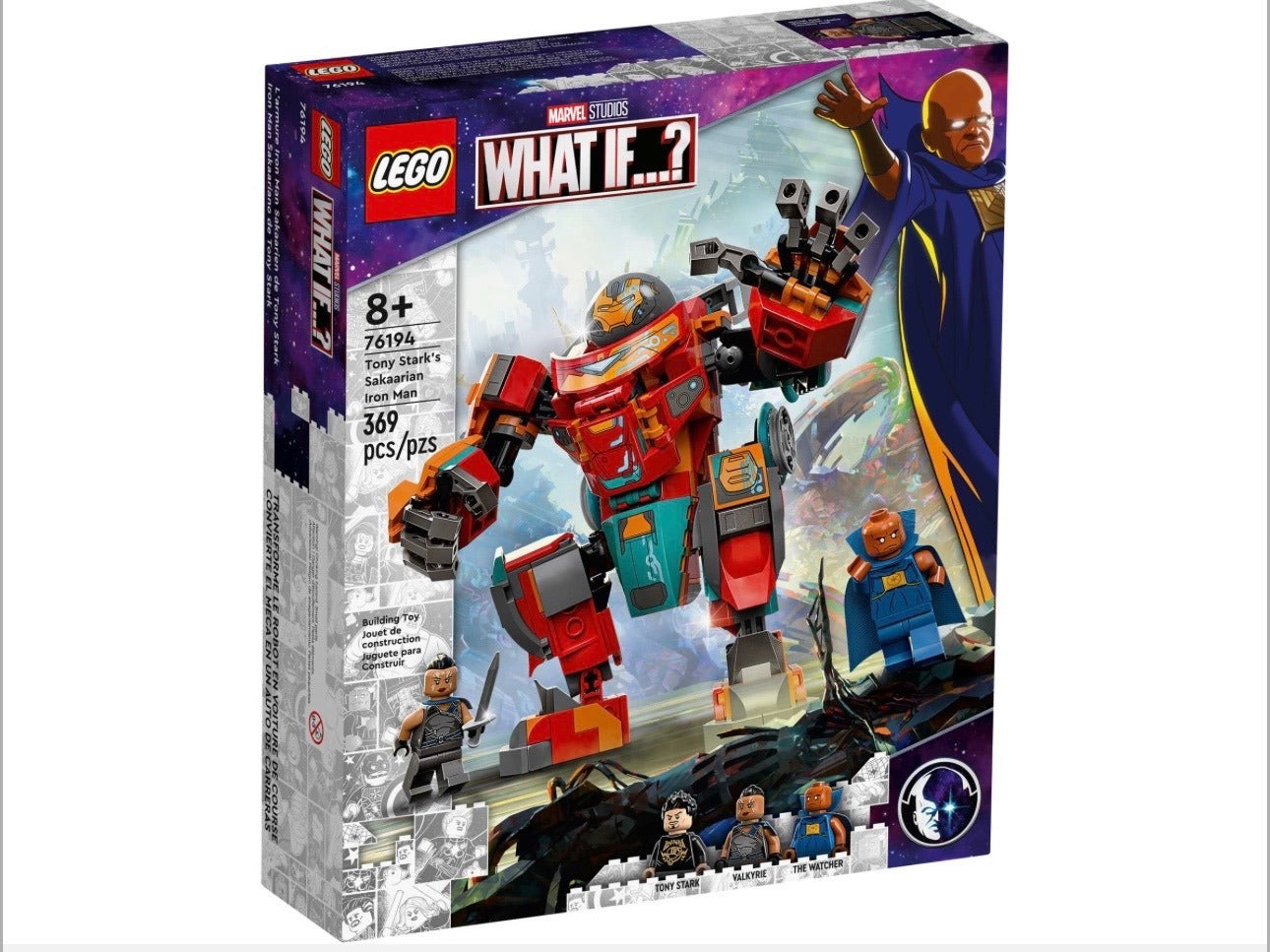 LEGO Marvel Studios What If...? Tony Stark's Sakaarian Iron Man Set 76194