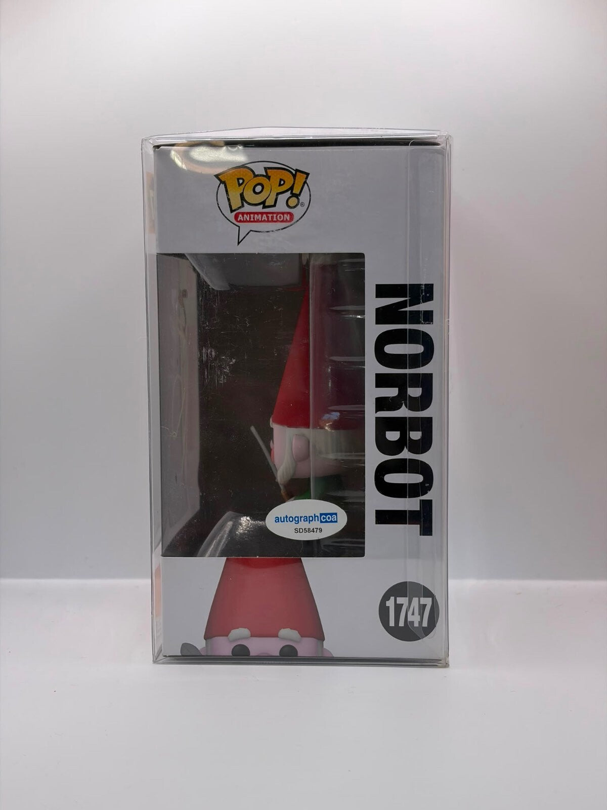 Funko Pop! Animation Wallace & Gromit Norbot Vinyl Figure #1747 Autographed