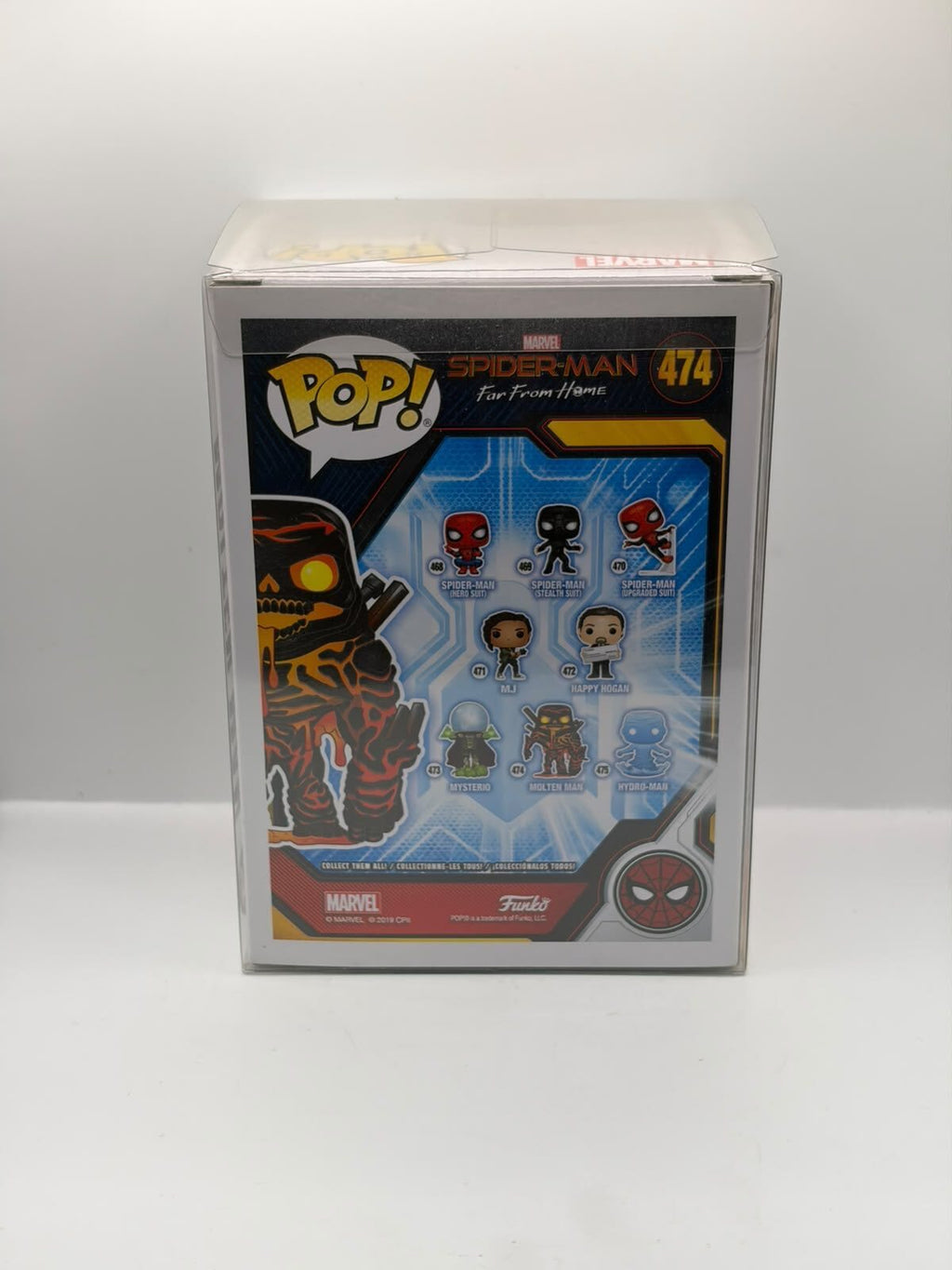 Funko Pop! Marvel Spider-Man Molten Man #474 Special Edition Glow in the Dark Vinyl Figure