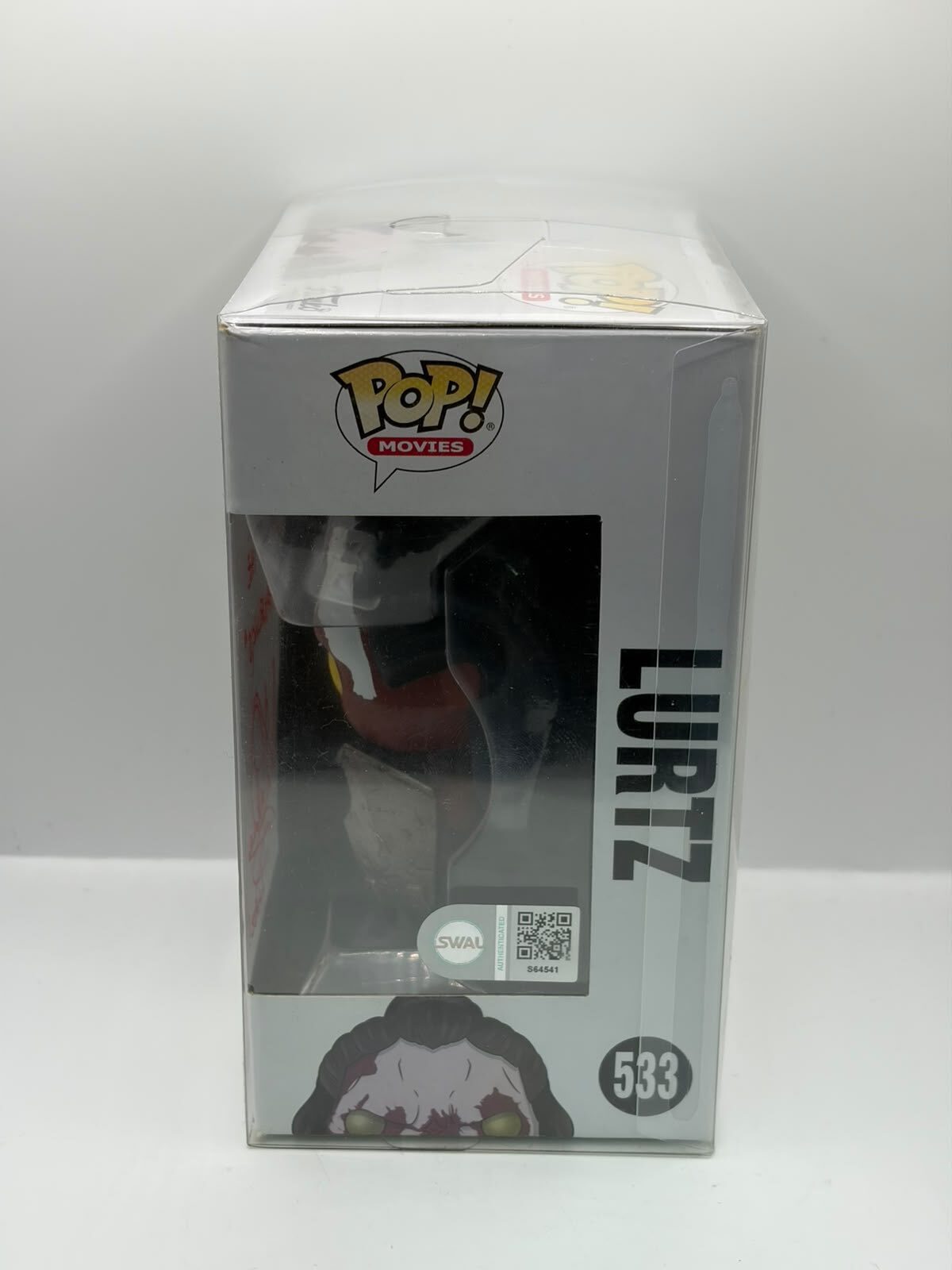 Funko Pop! Movies The Lord of the Rings Lurtz #533 Signed Figure Signed