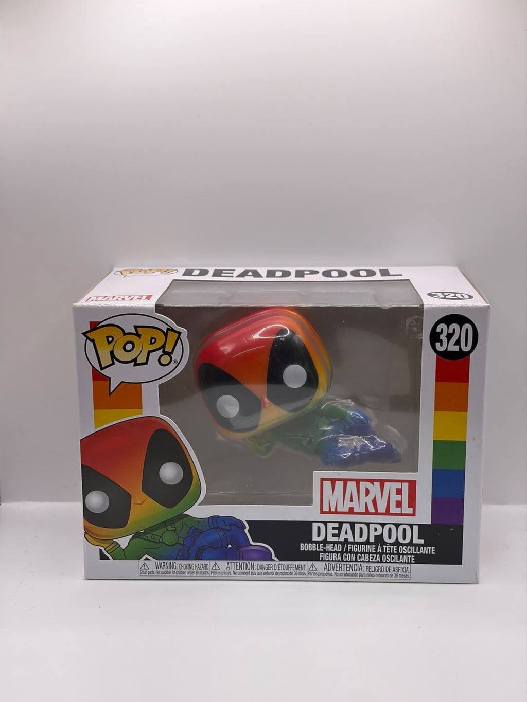 Funko Pop! Marvel Deadpool #320 Pride Rainbow