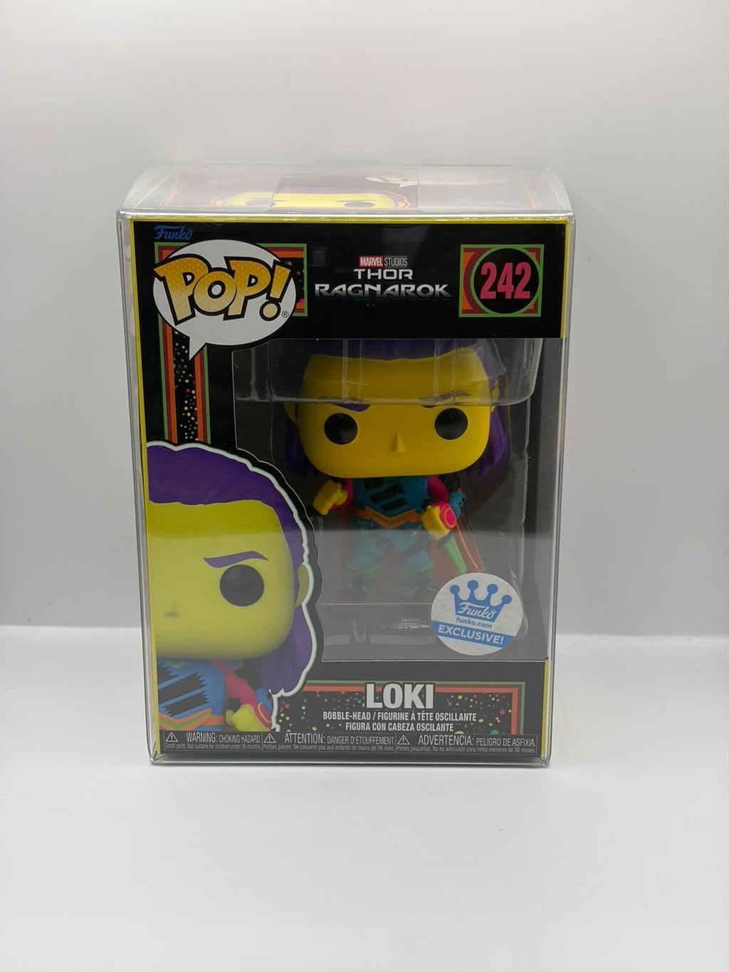 Funko Pop! Marvel Thor: Ragnarok Loki #242 Funko Shop Exclusive