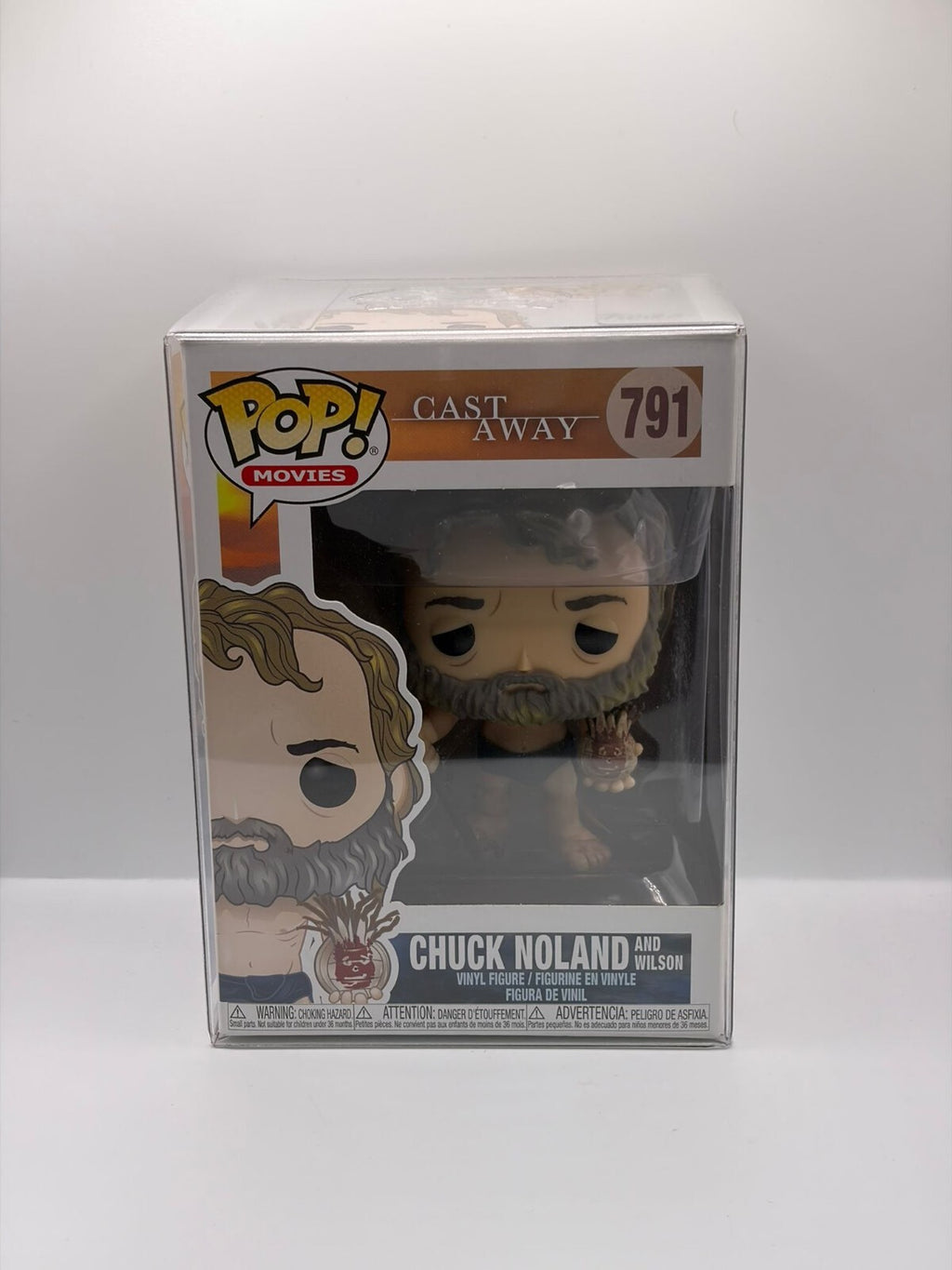 Funko Pop! Movies Cast Away Chuck Noland and Wilson Vinyl Figure #791