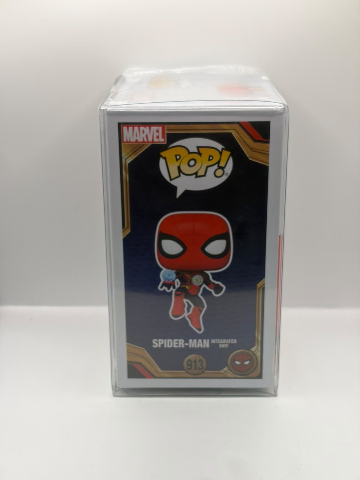Funko Pop! Marvel Spider-Man in Integrated Suit #913