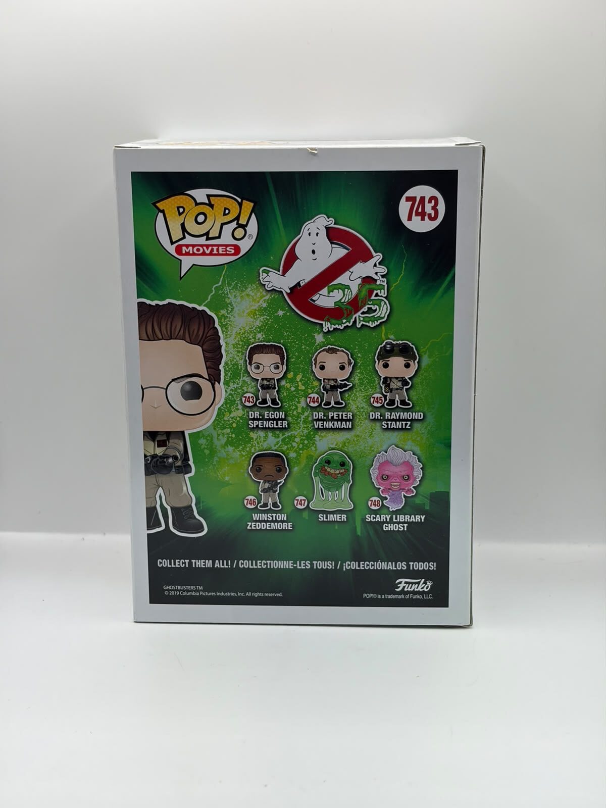 Funko Pop! Movies Ghostbusters Dr. Egon Spengler Vinyl Figure #743