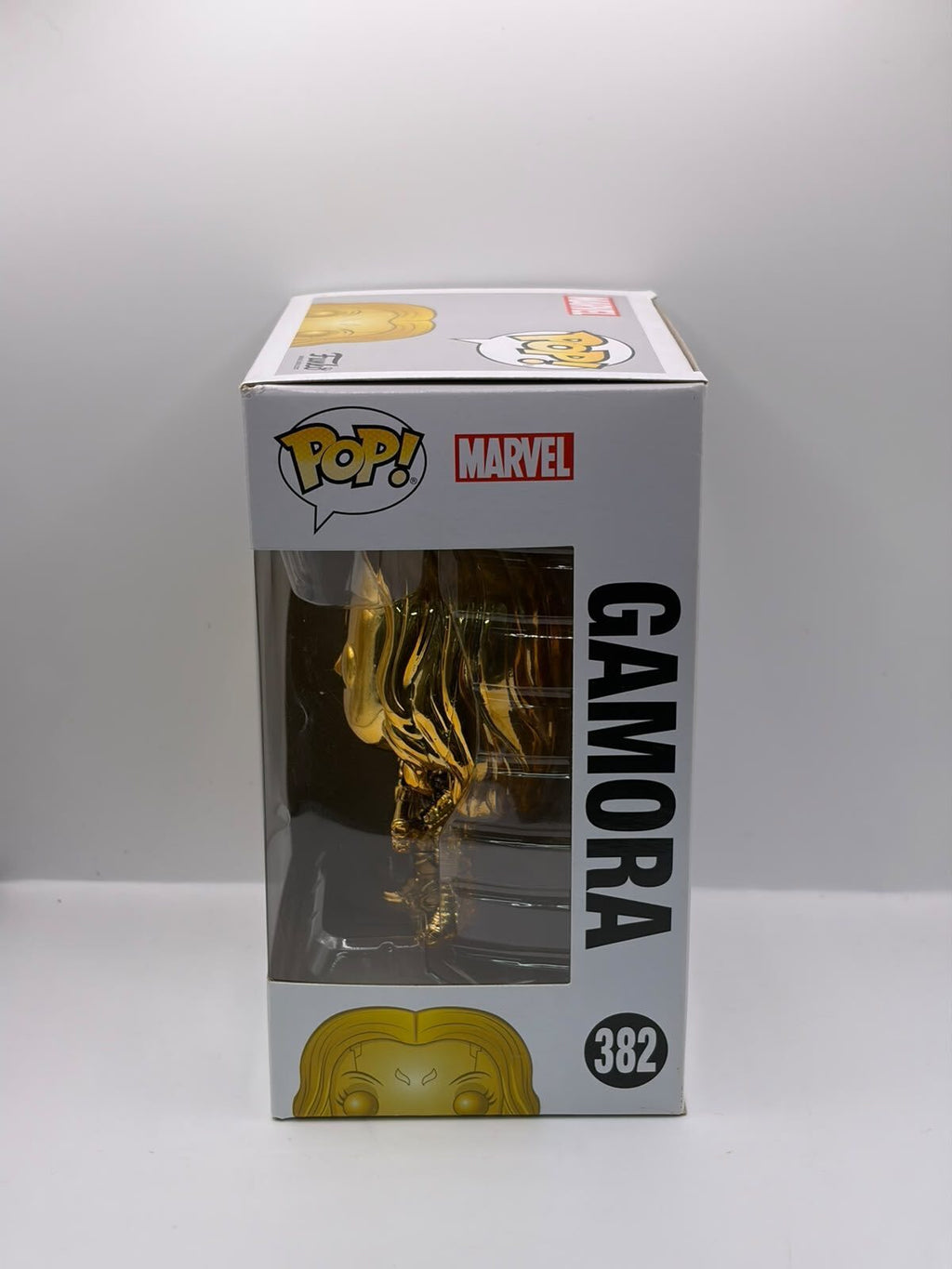 Funko Pop! Marvel Studios Gamora #382 Gold Metallic Vinyl Figure