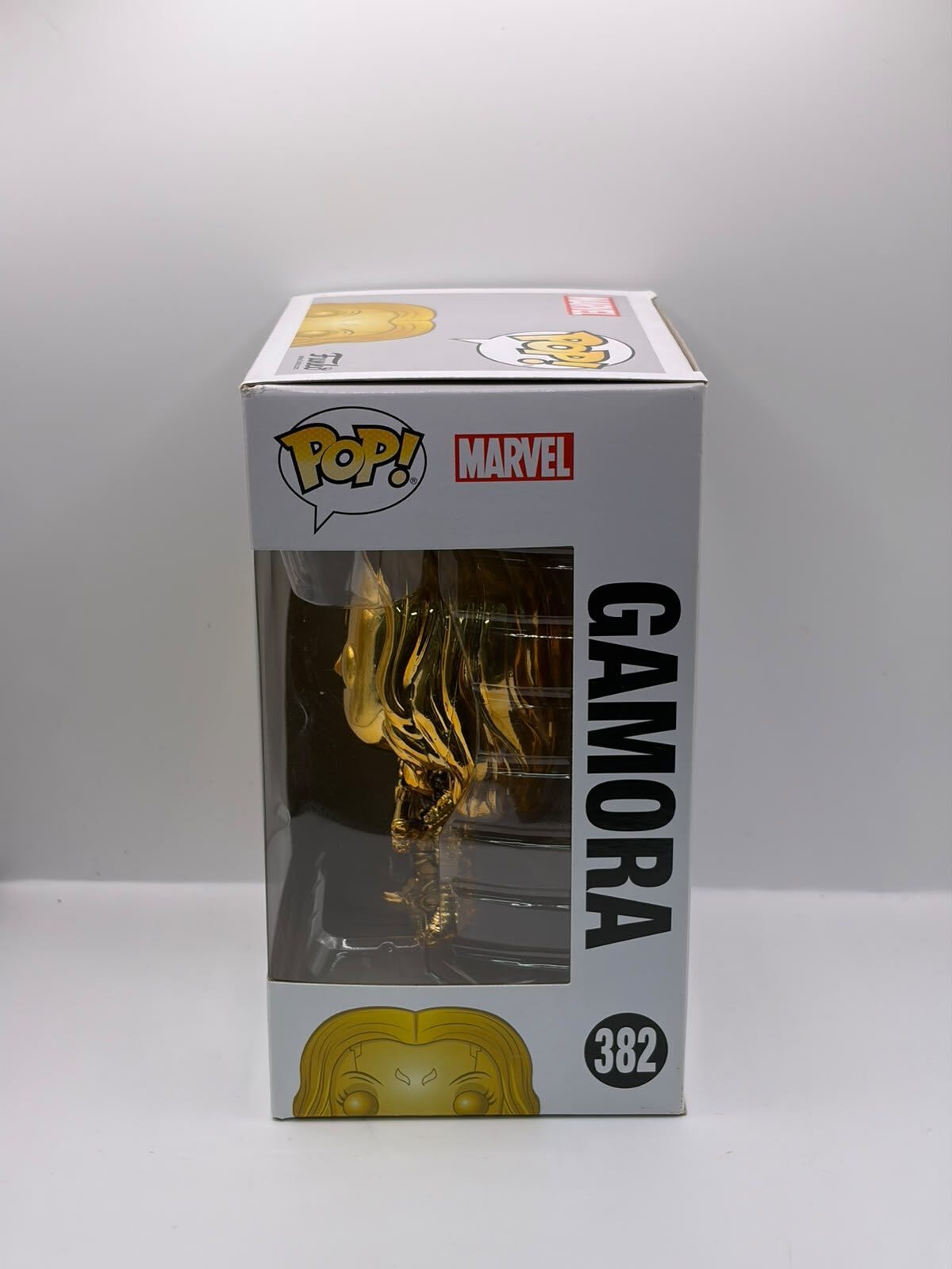 Funko Pop! Marvel Studios Gamora #382 Gold Metallic Vinyl Figure