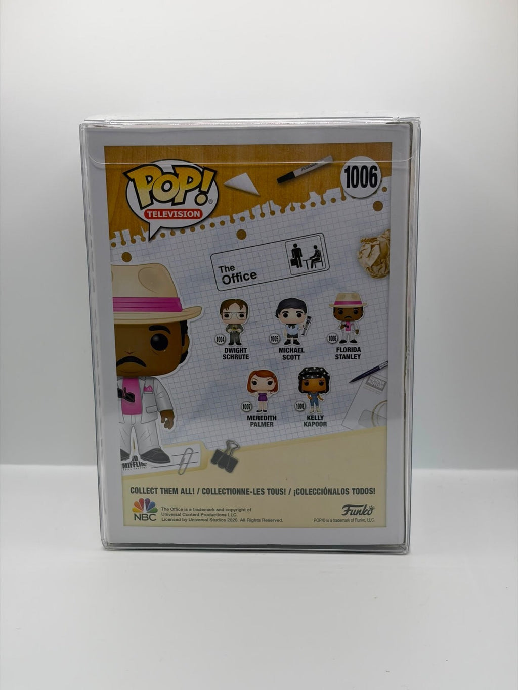 Funko Pop! Television The Office Florida Stanley Vinyl Figure #1006 Signed