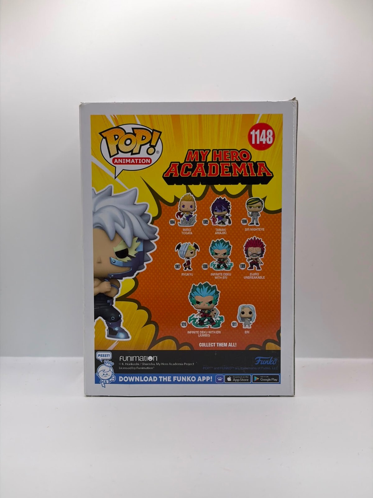 Funko Pop! Animation My Hero Academia Tetsutetsu Tetsutetsu Vinyl Figure #1148 Special Edition