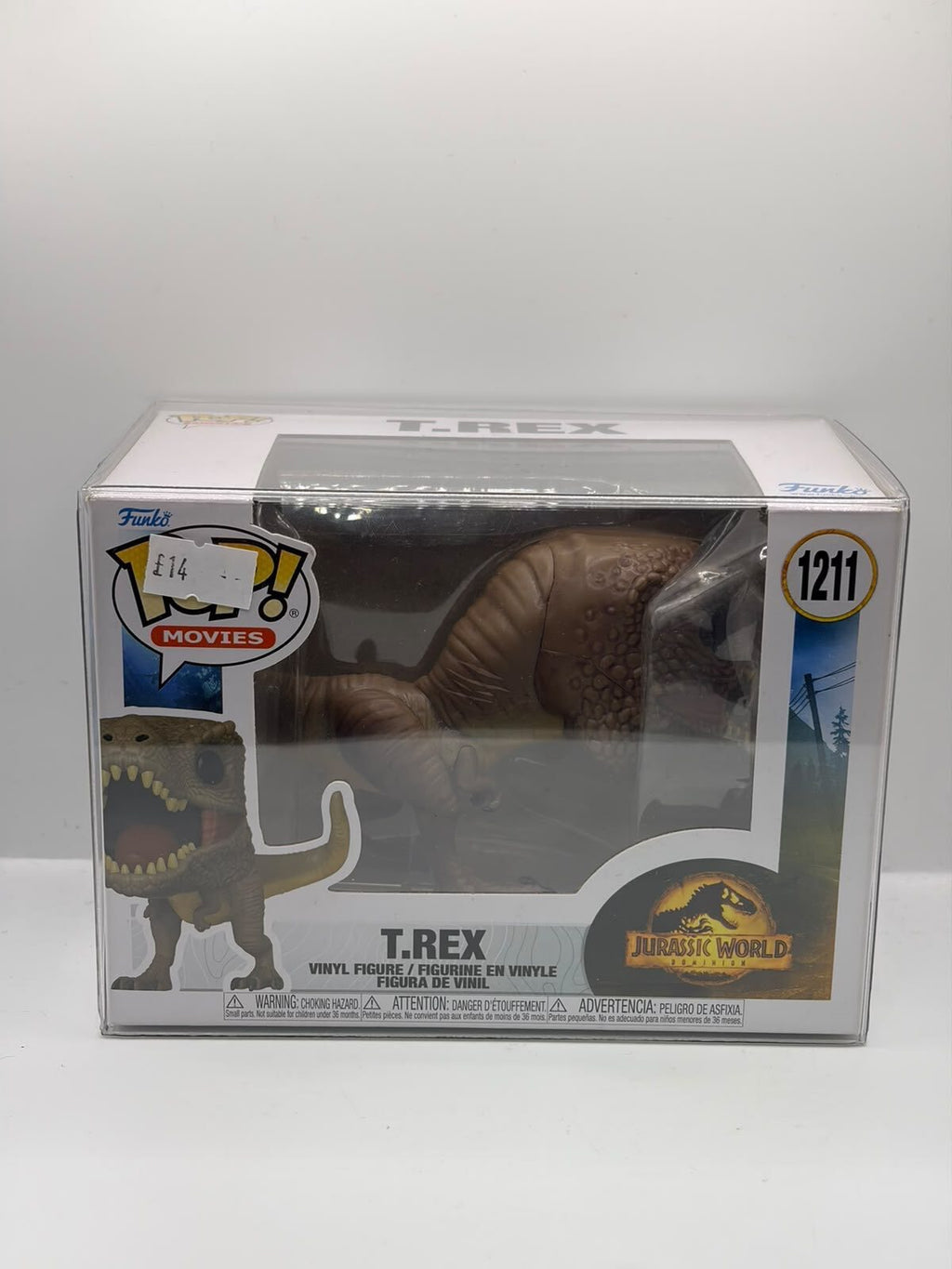 Funko Pop! Movies Jurassic World T. Rex #1211 Vinyl Figure