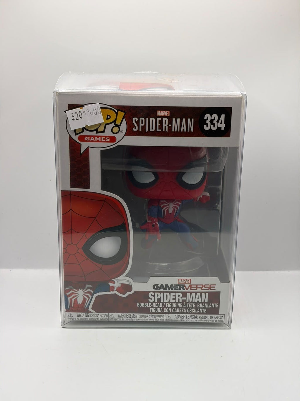 Funko Pop! Games Marvel Spider-Man #334 Vinyl Figure in Box