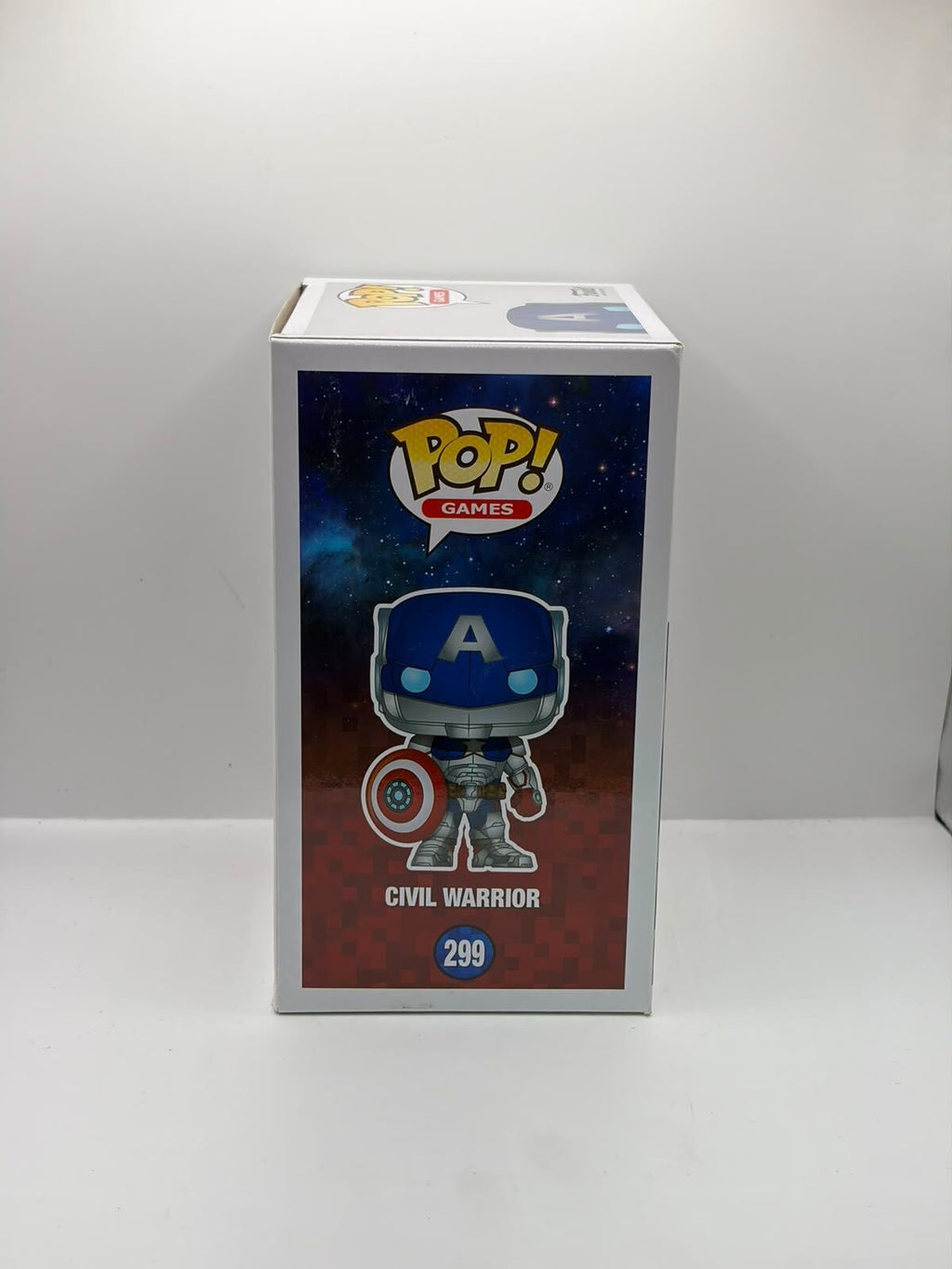 Funko Pop! Games Marvel Contest of Champions Civil Warrior #299 Vinyl Figure,Hot Topic Exclusive