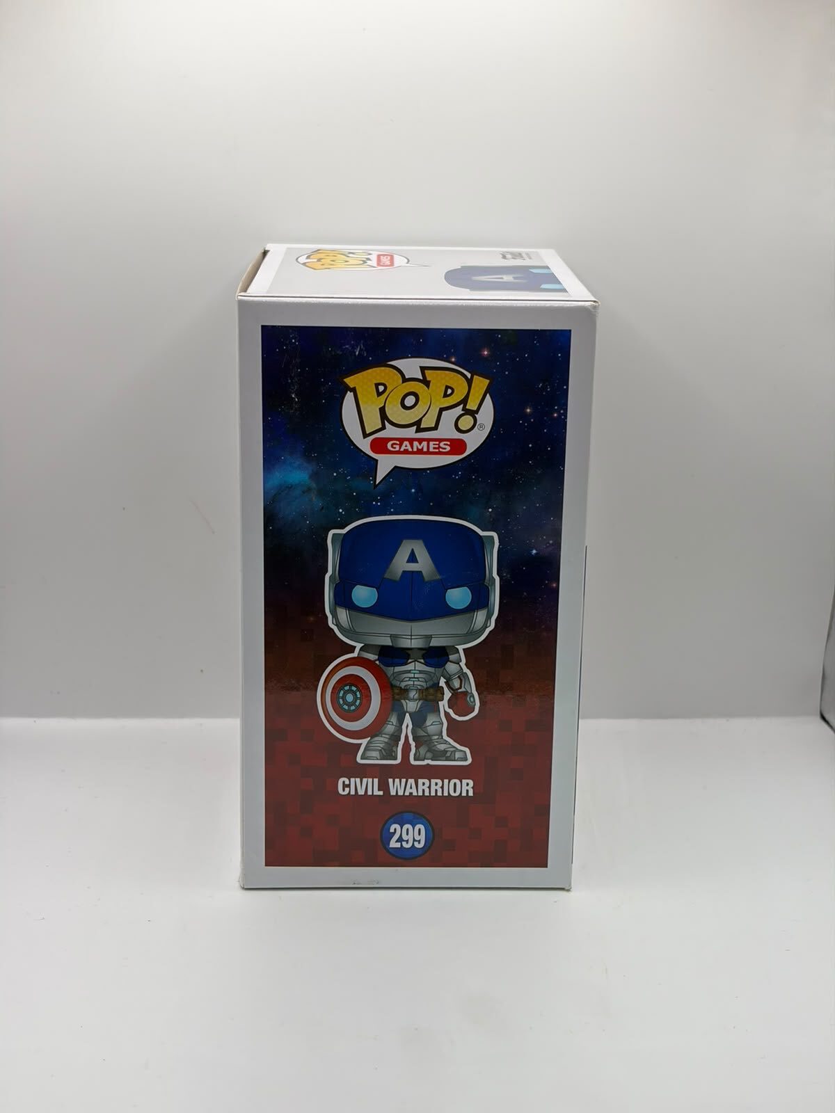 Funko Pop! Games Marvel Contest of Champions Civil Warrior #299 Vinyl Figure,Hot Topic Exclusive