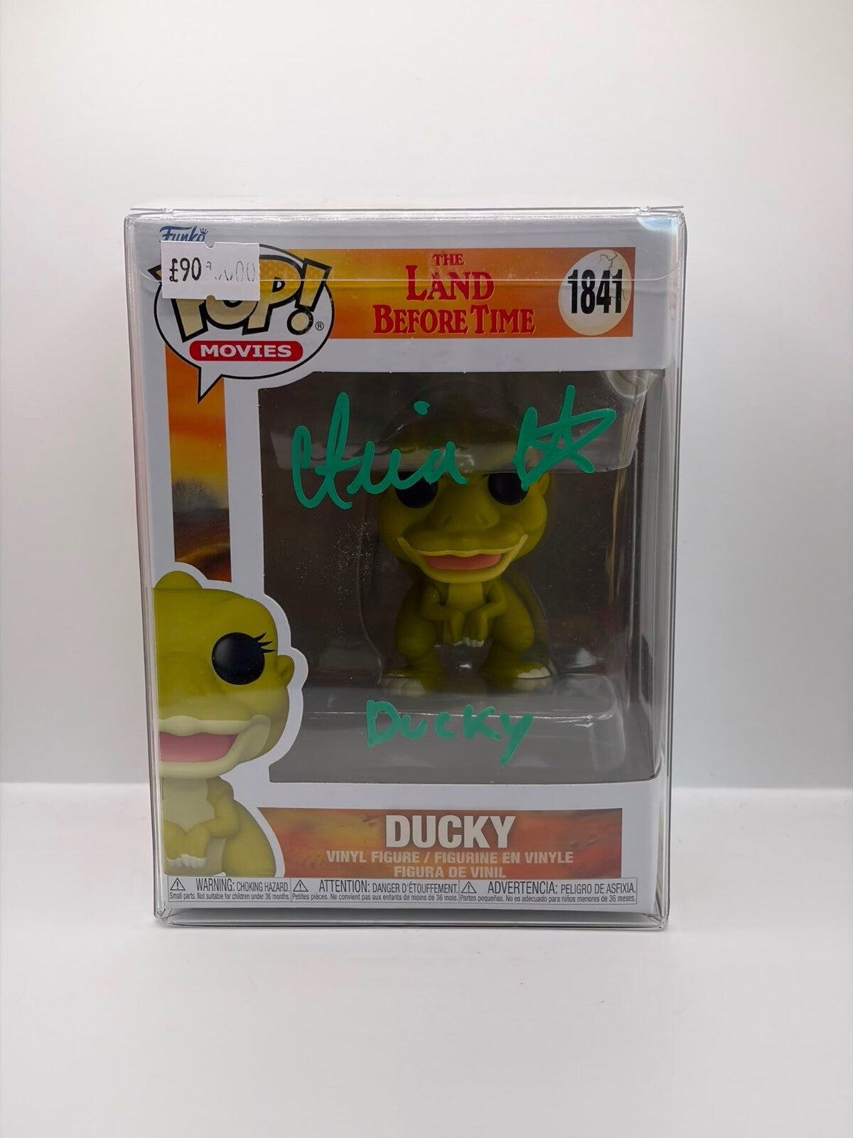 Funko Pop! Movies The Land Before Time Ducky Vinyl Figure #1841 Signed