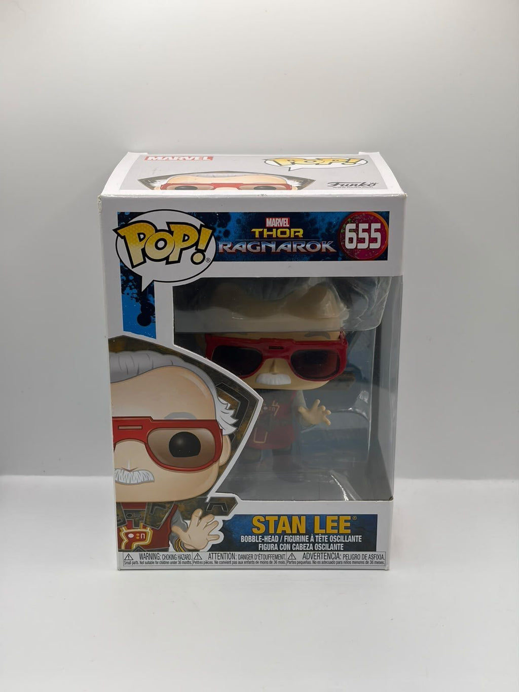 Funko Pop! Marvel Thor: Ragnarok Stan Lee #655