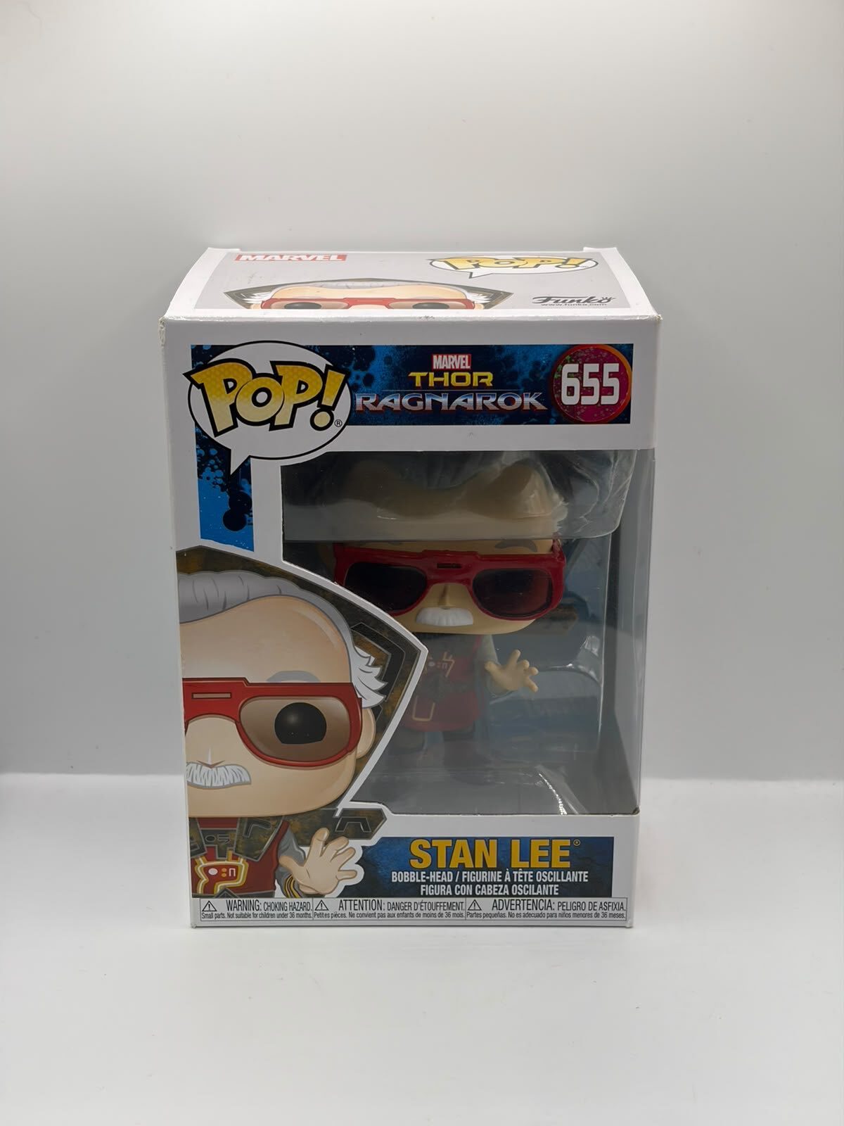 Funko Pop! Marvel Thor: Ragnarok Stan Lee #655