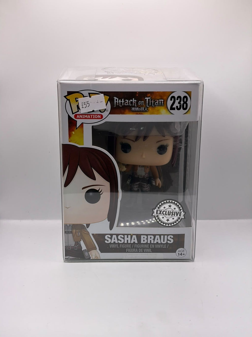 Funko Pop! Animation Attack on Titan Sasha Braus #238 Exclusive Vinyl Figure in Box