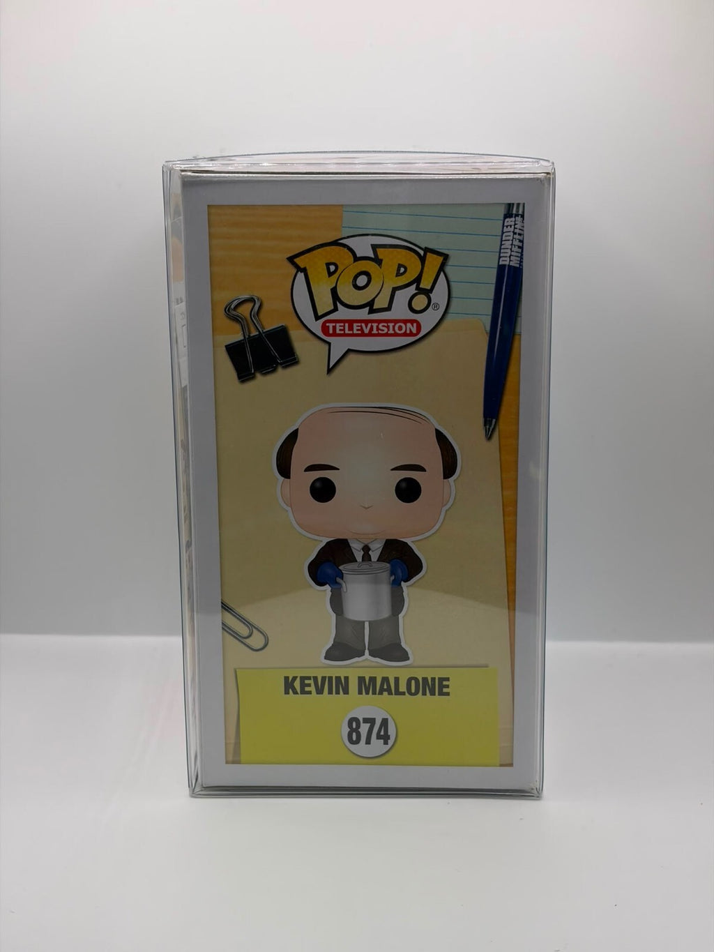 Funko Pop! Television The Office Kevin Malone Vinyl Figure #874 Signed