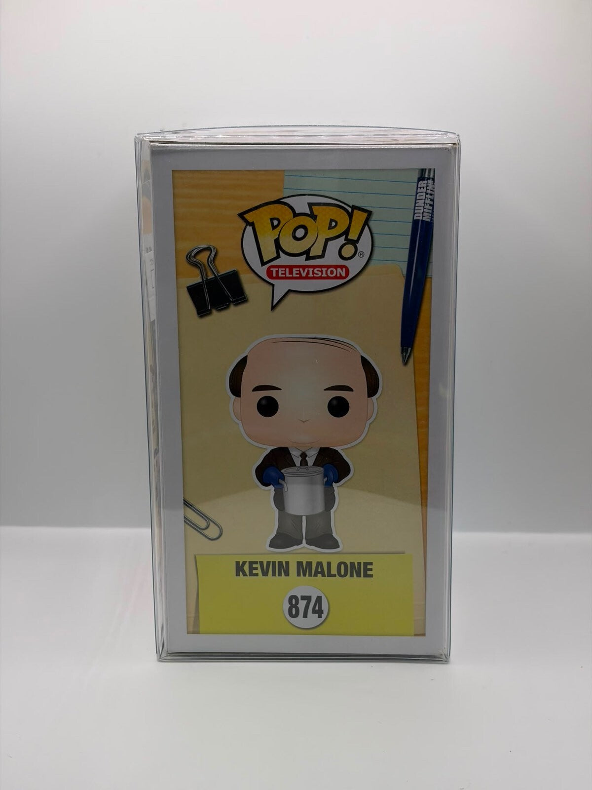 Funko Pop! Television The Office Kevin Malone Vinyl Figure #874 Signed