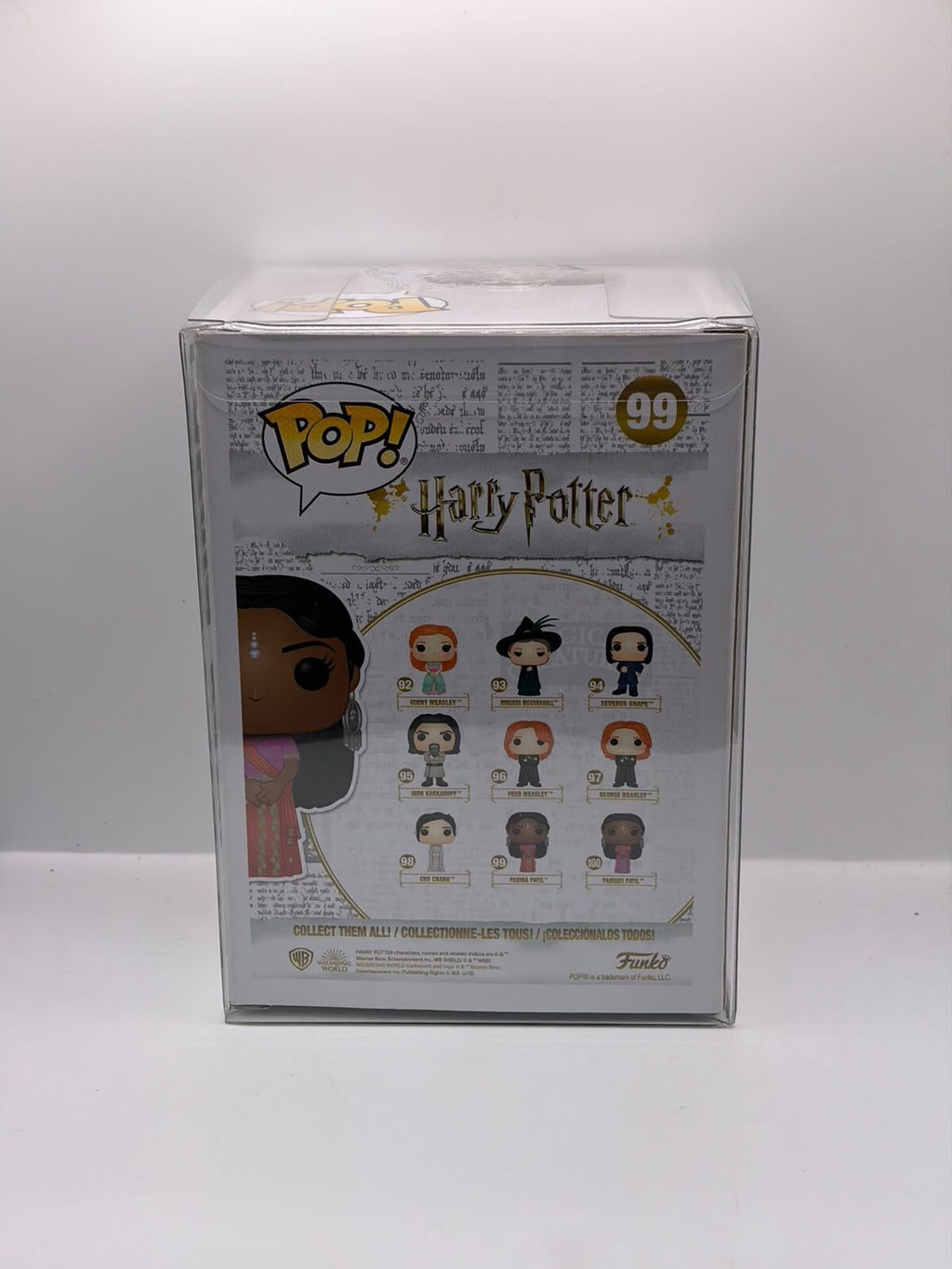 Funko Pop! Harry Potter Padma Patil #99 Vinyl Figure in Box