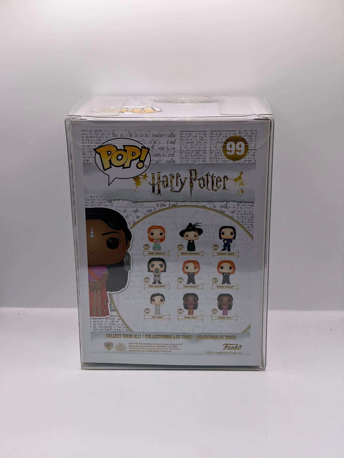Funko Pop! Harry Potter Padma Patil #99 Vinyl Figure in Box