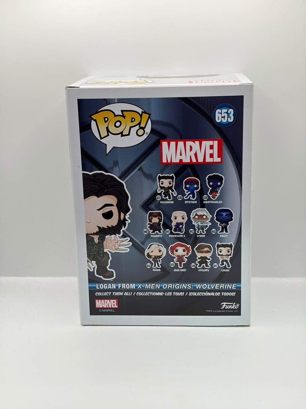 Funko Pop! Marvel Logan #653 Exclusive Vinyl Figure in Box