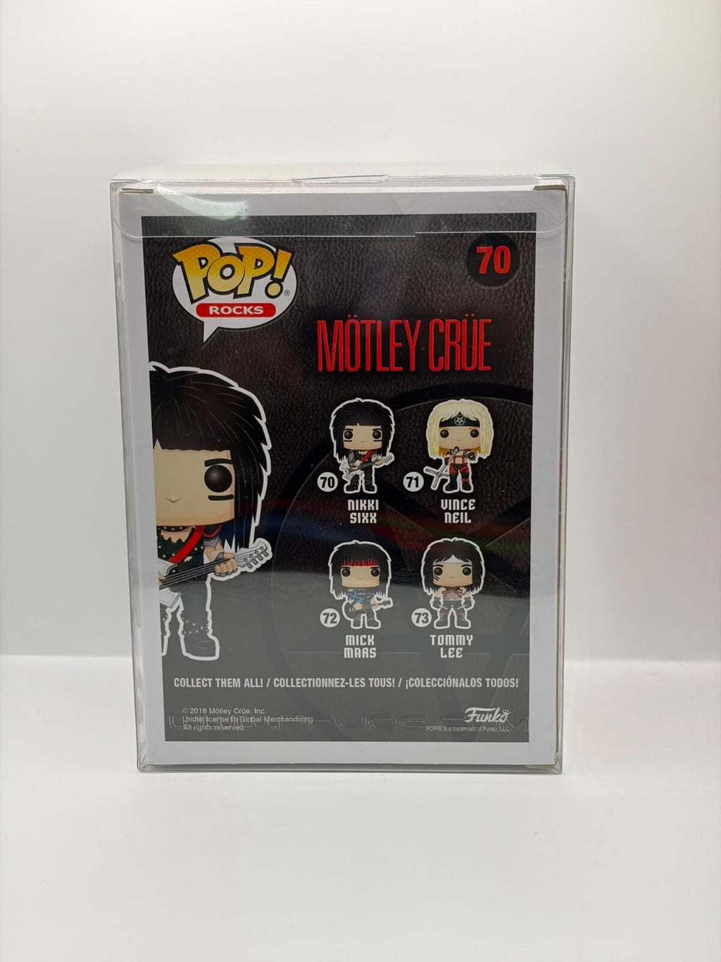 Funko Pop! Rocks Motley Crue Nikki Sixx Vinyl Figure #70