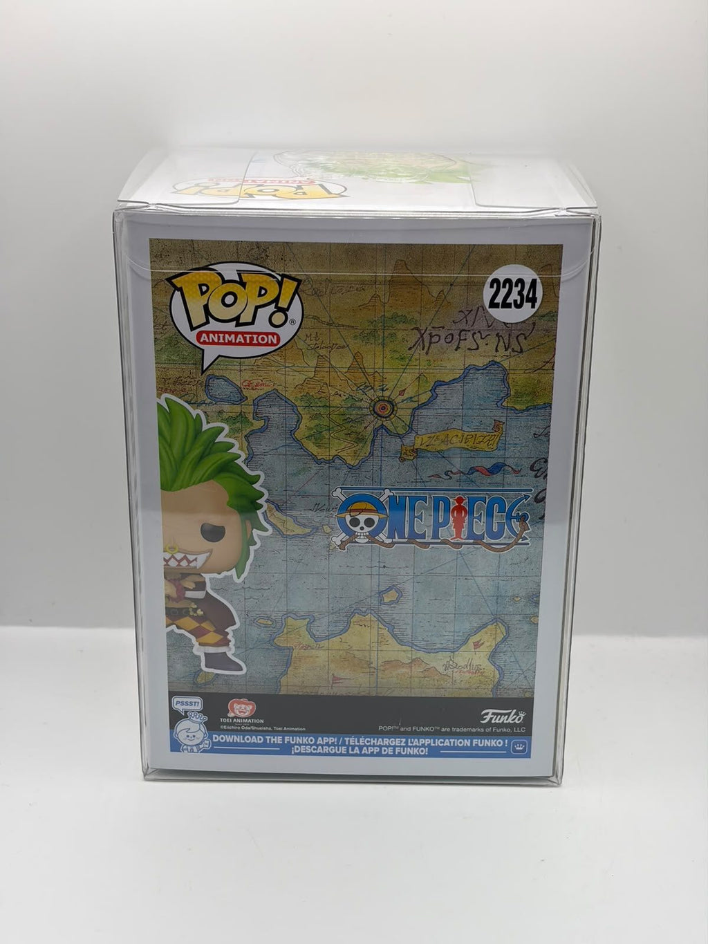 Funko Pop! Animation One Piece Bartolomeo #2234 Vinyl Figure in Box