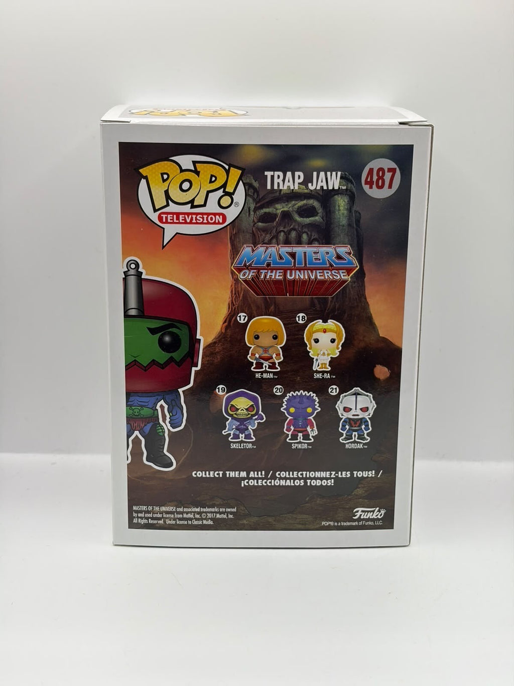 Funko Pop! Television Masters of the Universe Trap Jaw Vinyl Figure #487 Exclusive