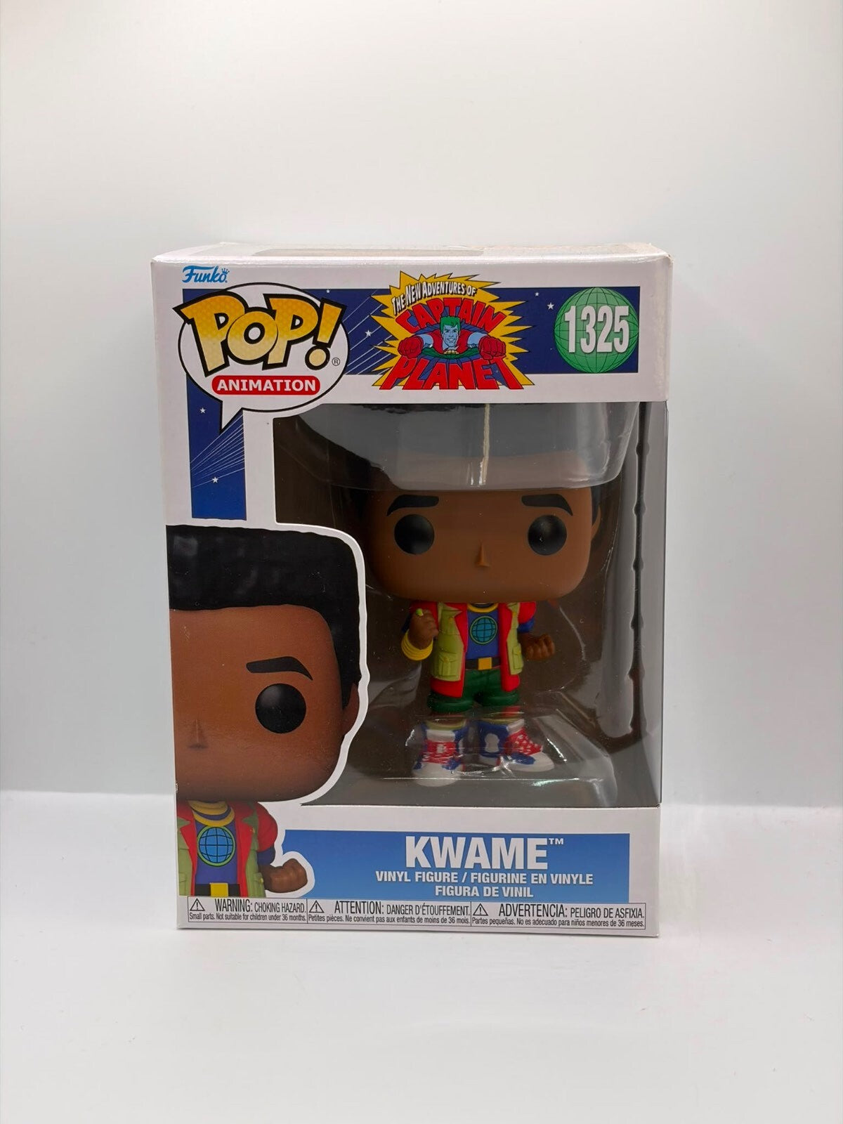 Funko Pop! Animation Captain Planet Kwame Vinyl Figure #1325