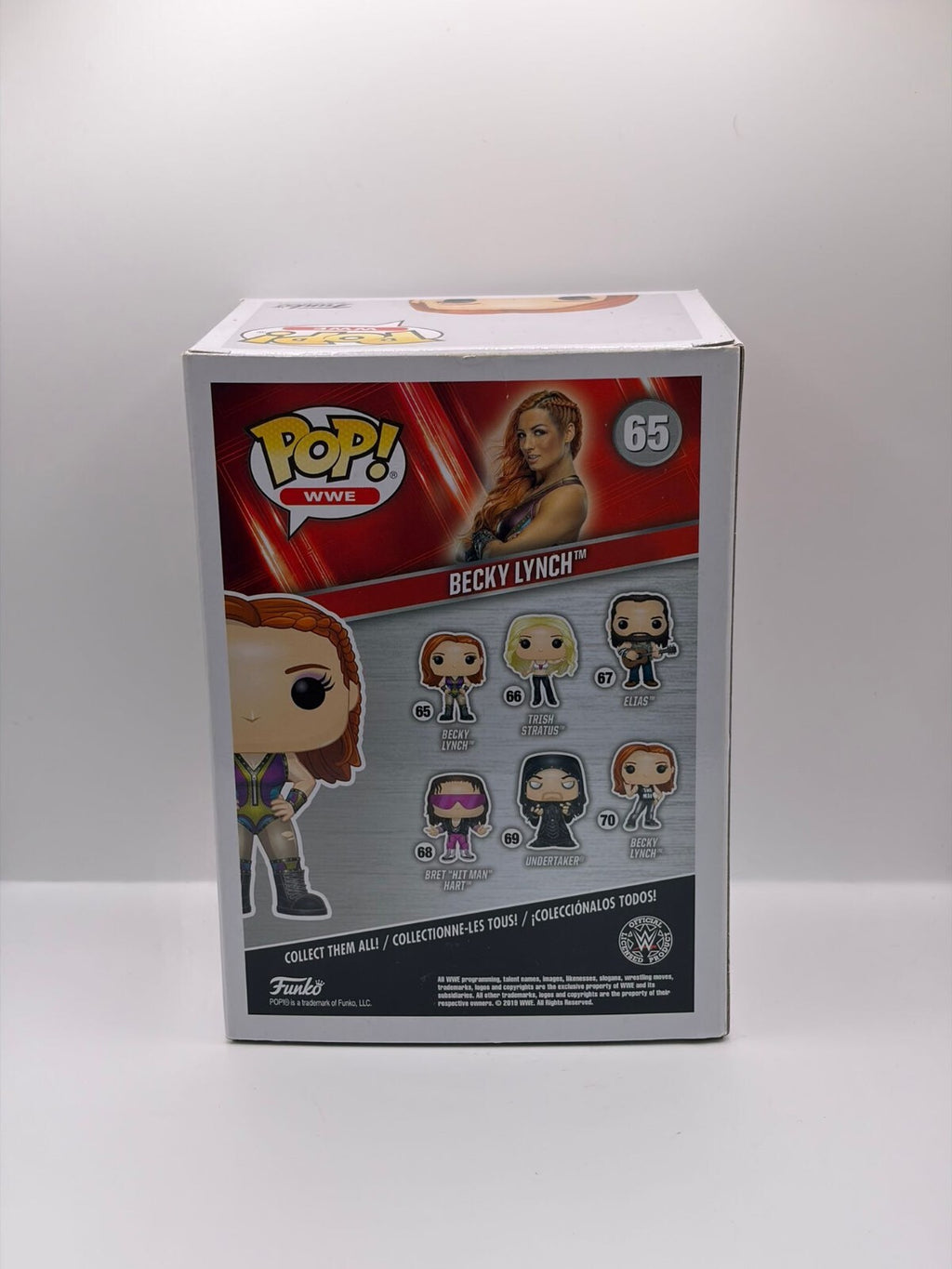 Funko Pop WWE Becky Lynch Vinyl Figure #65 - Collectible Wrestling Toy