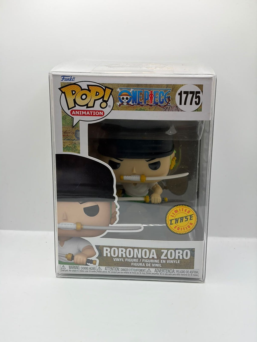 Funko Pop! Animation One Piece Roronoa Zoro #1775 Chase Vinyl Figure