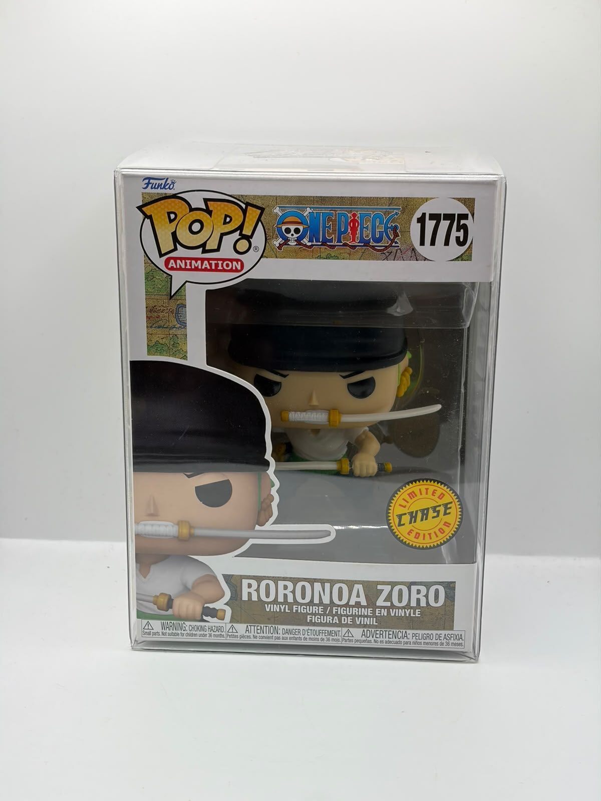 Funko Pop! Animation One Piece Roronoa Zoro #1775 Chase Vinyl Figure