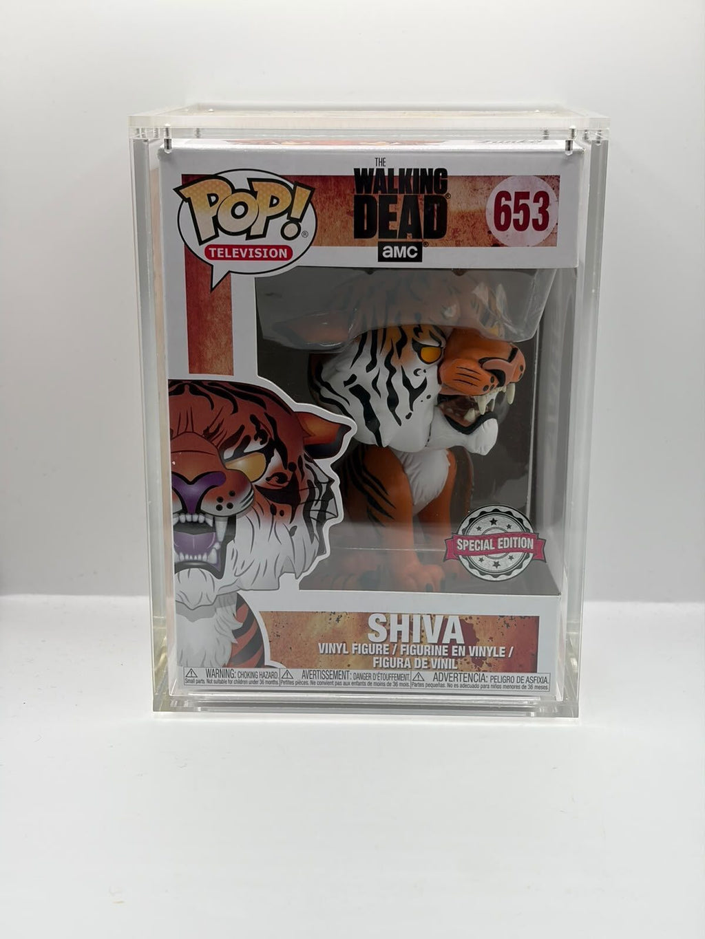 Funko Pop! Television The Walking Dead Shiva #653 Special Edition Vinyl Figure