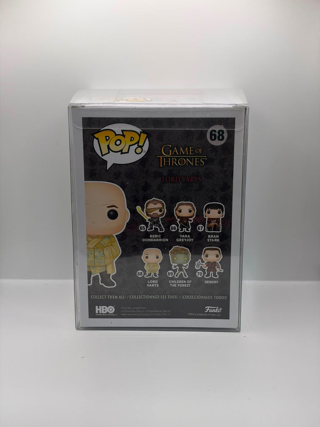 Funko Pop! Game of Thrones Lord Varys Vinyl Figure #68 - Signed