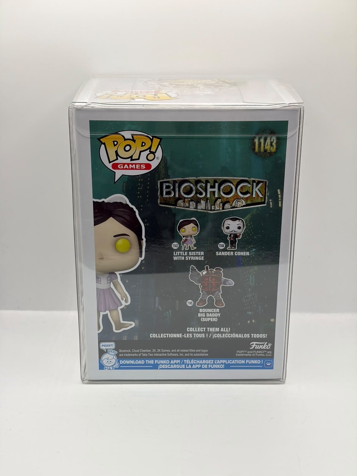 Funko Pop! Games BioShock Little Sister with Syringe #1143