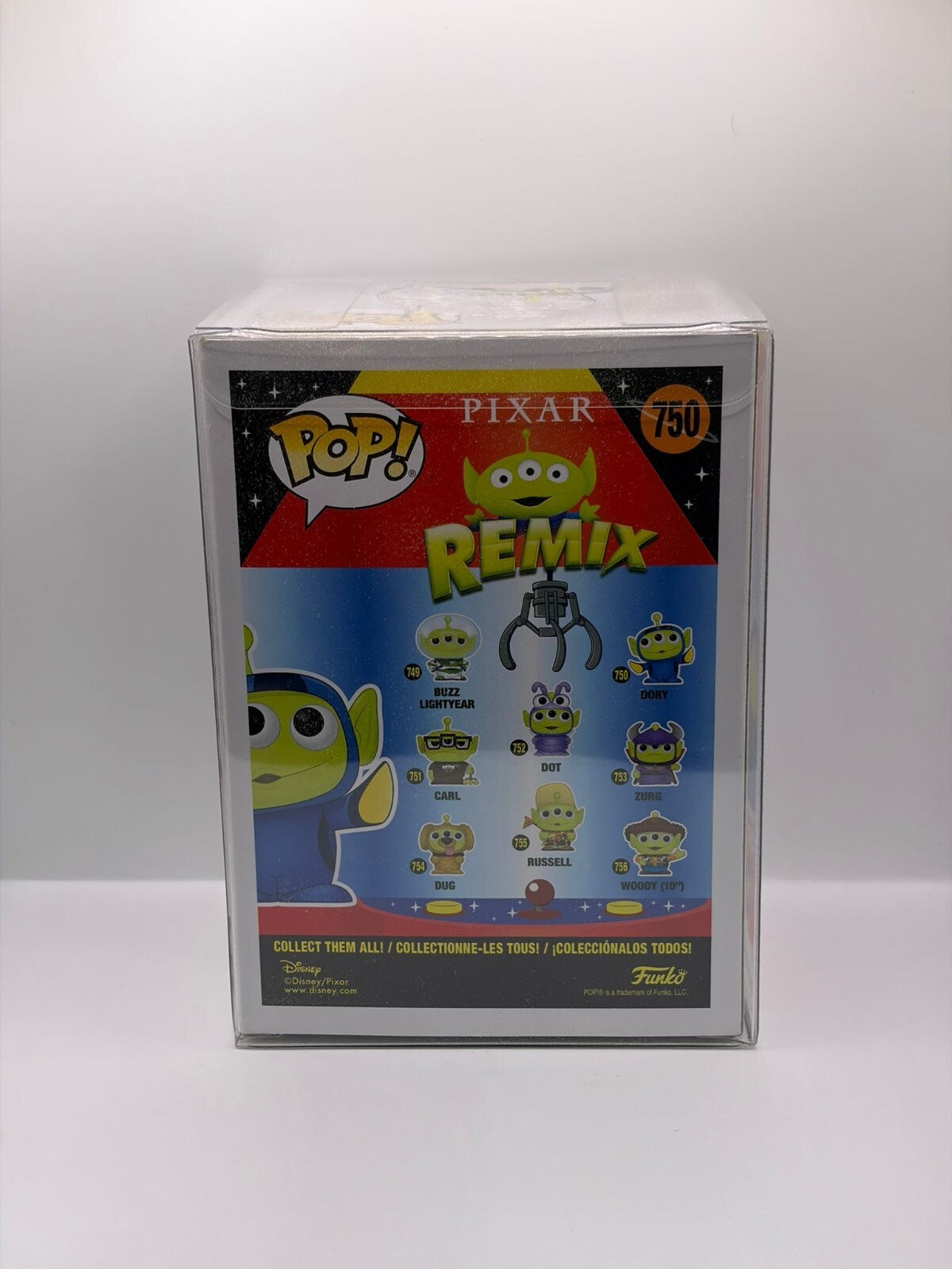 Funko Pop! Pixar Remix Dory Alien #750 Vinyl Figure Collectible Toy
