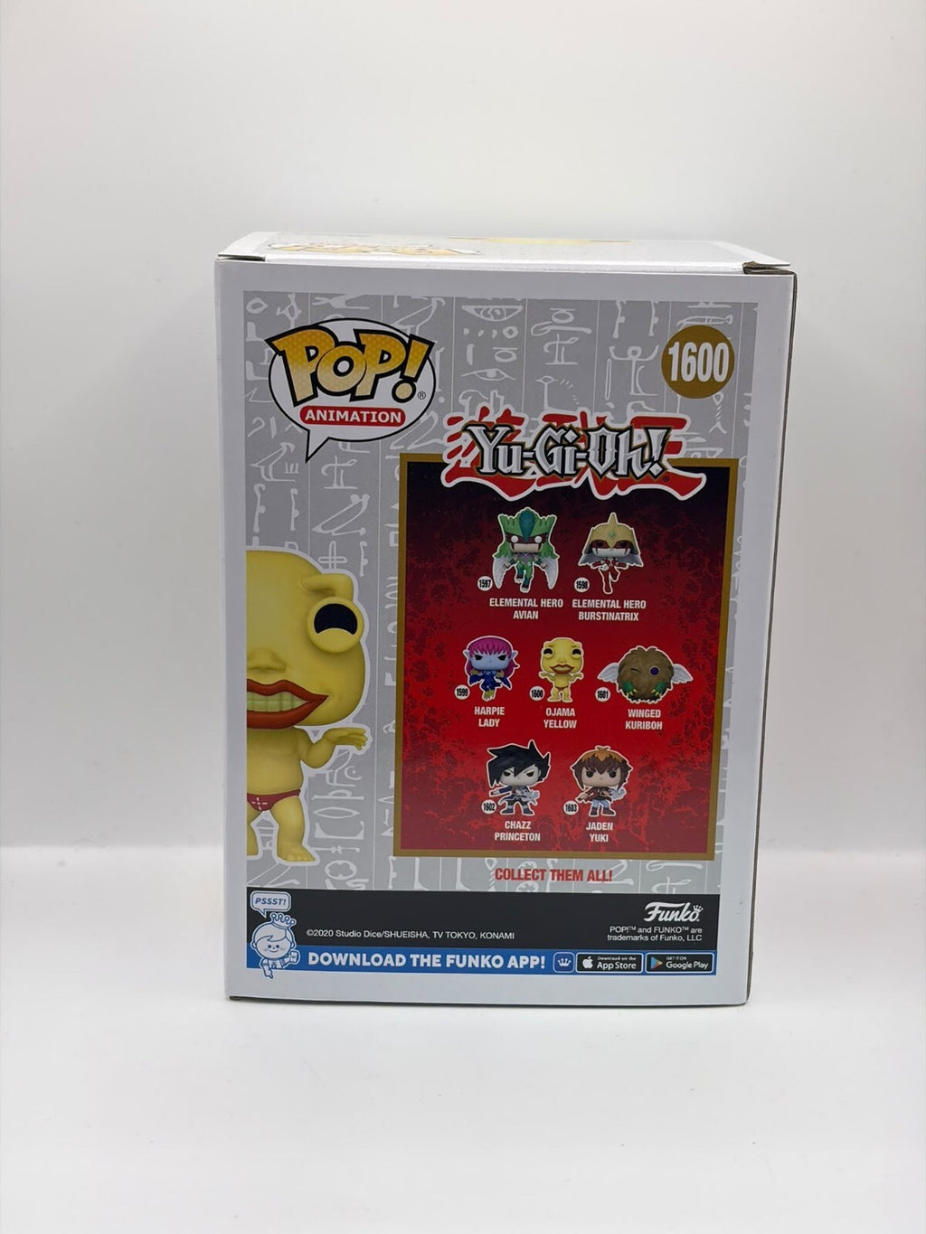 Funko Pop! Animation Yu-Gi-Oh! Ojama Yellow Vinyl Figure #1600