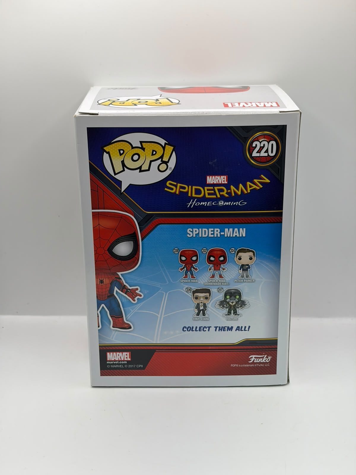 Funko Pop! Marvel Spider-Man #220 Vinyl Figure