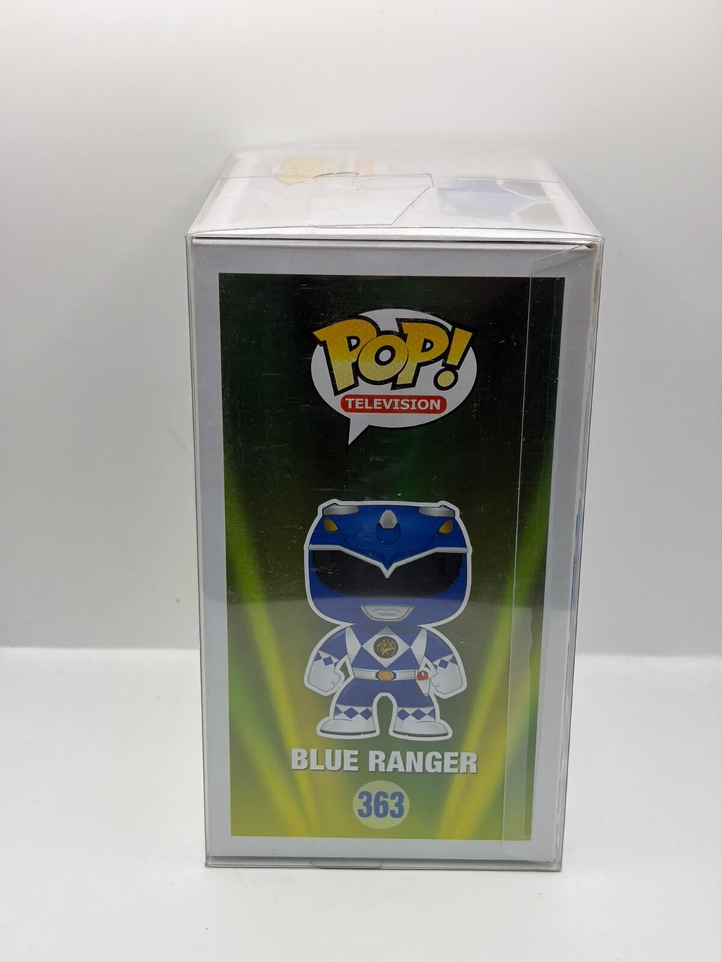 Funko Pop! Television Power Rangers Blue Ranger #363 Signed