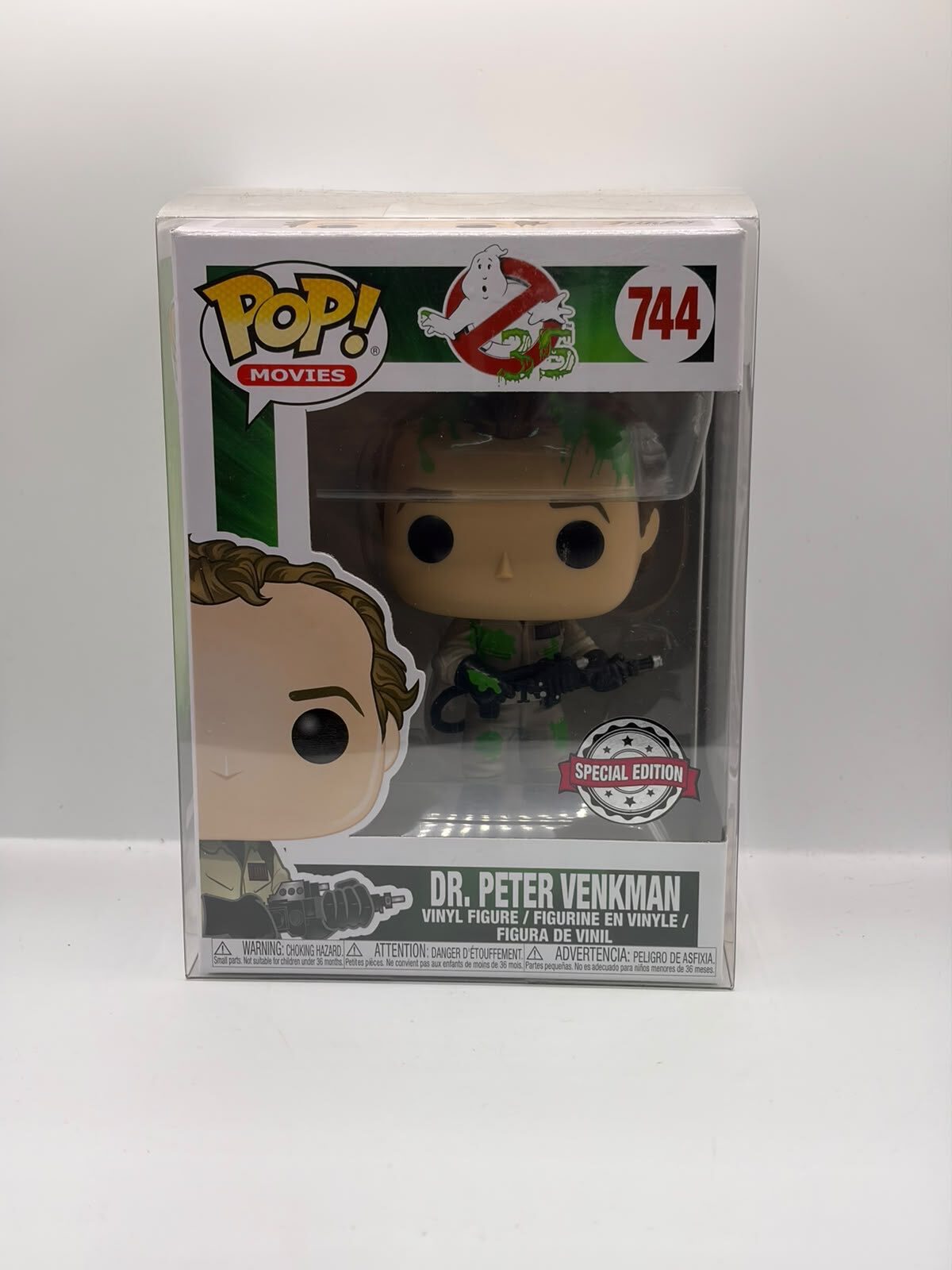 Funko Pop! Movies Dr. Peter Venkman Ghostbusters 744 Special Edition Vinyl Figure