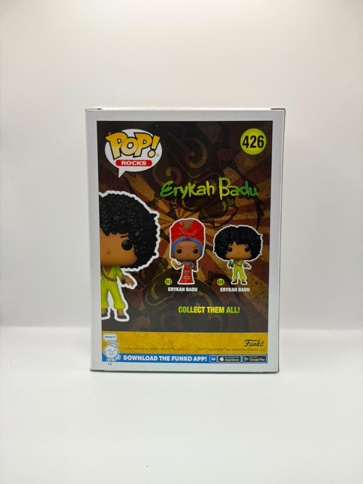 Funko Pop! Rocks Erykah Badu Vinyl Figure #426