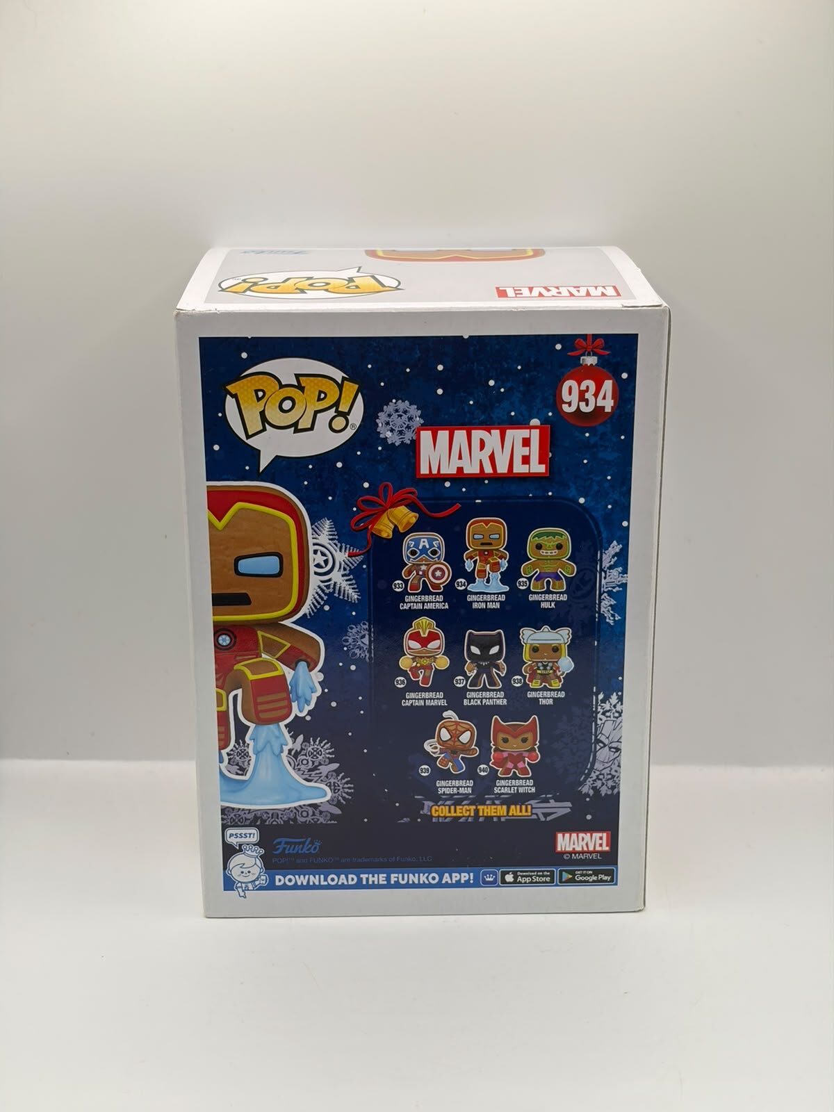 Funko Pop! Marvel Gingerbread Iron Man #934